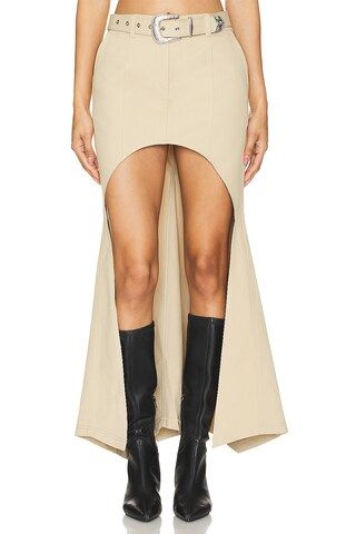 Lovers and Friends Jane Maxi Skirt in Khaki from Revolve.com | Revolve Clothing (Global)