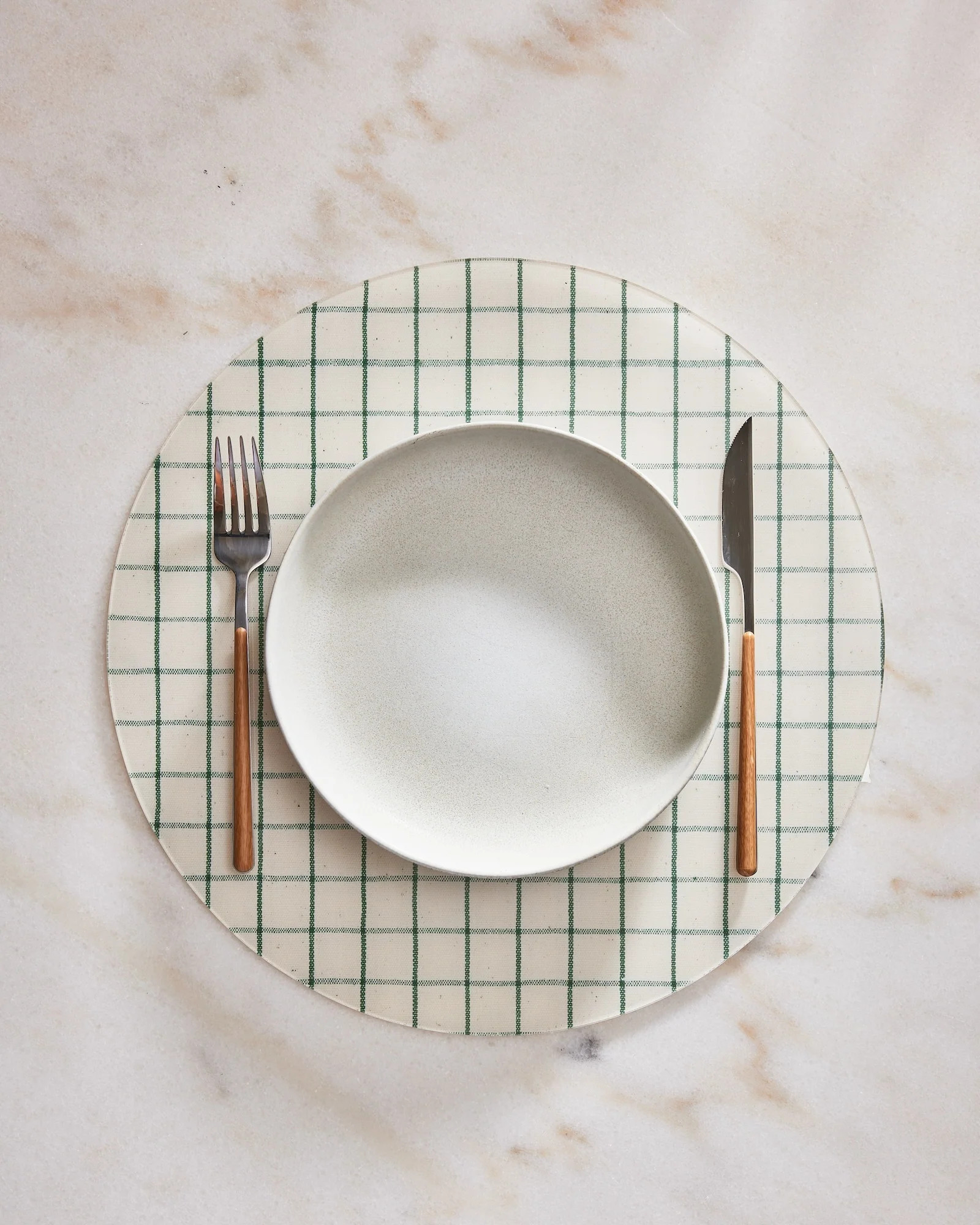 Appleton Check Placemat | Proper Table Co.