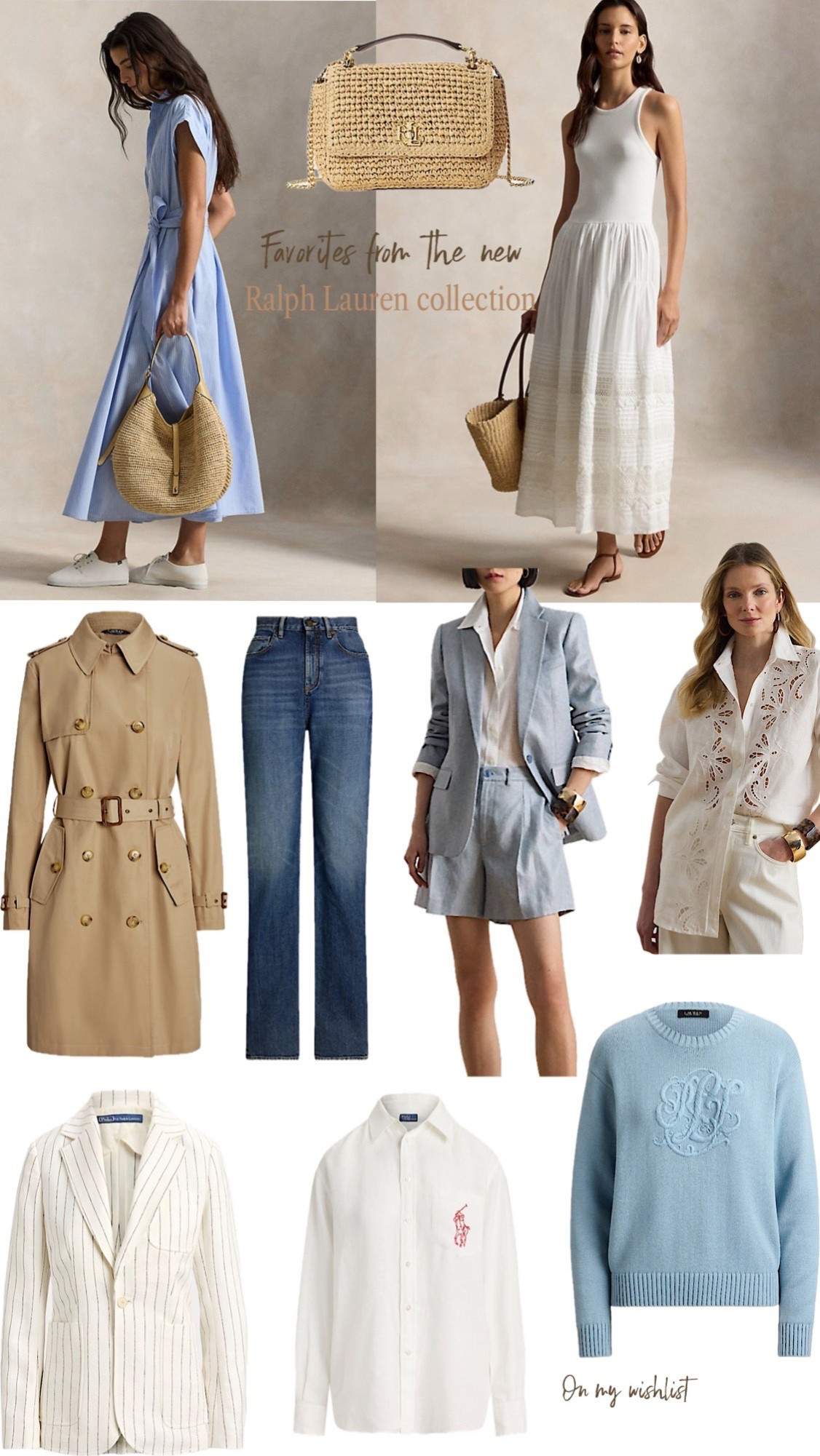 Favorites from the new Ralph Lauren collection for spring 

#LTKWorkwear #LTKSeasonal #LTKOver40