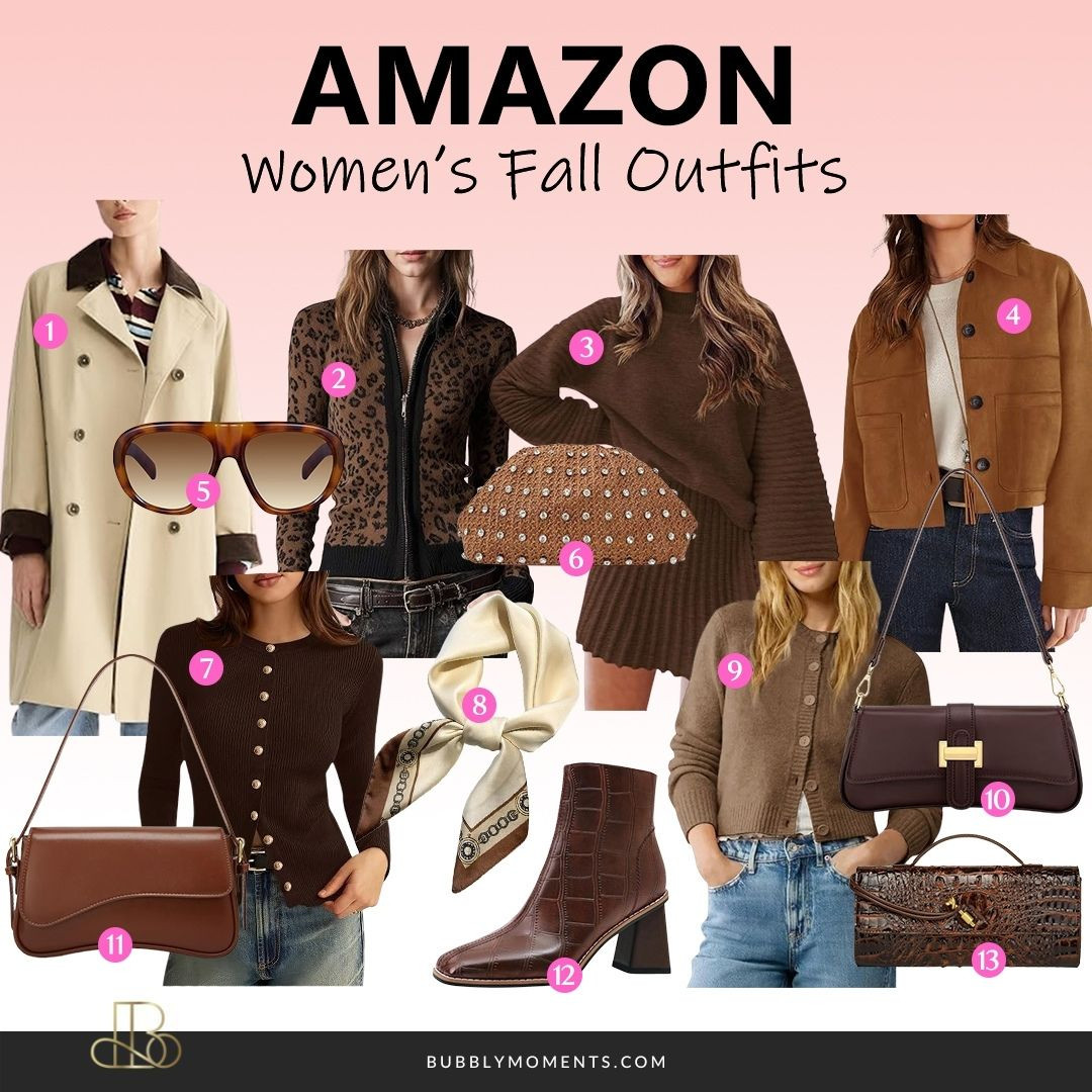 Fall outfits made easy! 🍂🤎 These cute Amazon finds are perfect for creating simple and stylish looks this season. Think cozy sweaters, cute tops, jeans, jackets, and easy everyday pieces you can mix and match. Perfect for casual days, coffee runs, weekends, or going out with friends. 🍁✨ If you’re looking for easy fall outfit ideas, these pieces are worth checking out. Save this for your next outfit inspo and shop your favorites! 🛍️
#LTKootd #LTKStyle #LTKFinds #FallOutfits #FallFashion #FallStyle #AutumnStyle #WomensFashion #WomensStyle #FallLooks #OutfitIdeas #OutfitInspo #StyleInspo #FashionInspo #CasualStyle #EverydayStyle #AmazonFashion #AmazonFinds #FallWardrobe #FashionFinds #ShopTheLook #FashionMustHaves 

 