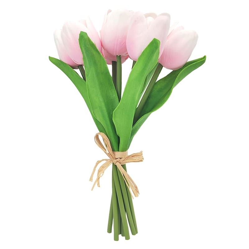 Pink Real Feel Tulip Bush, 10" | At Home
