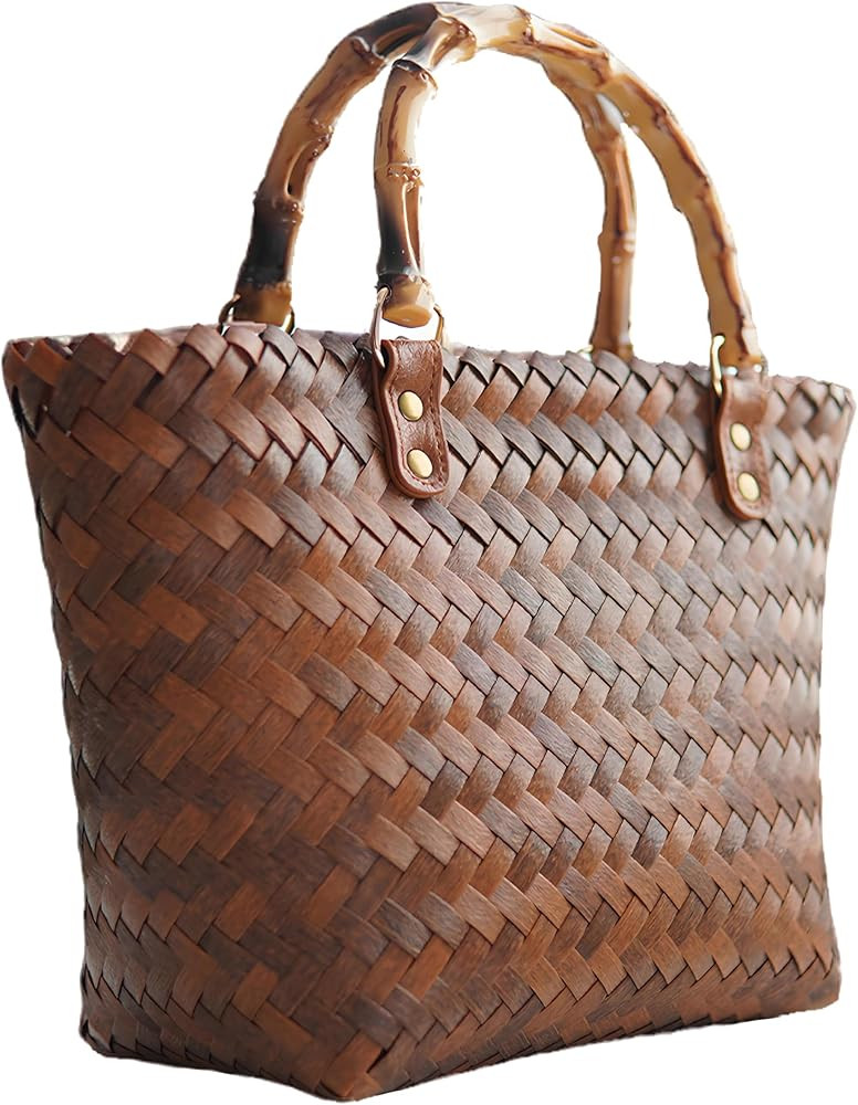 YY GEWETAO Handwoven Super Tote Bag for Women | Beach Bag Waterproof | Summer Beach, Pool, and Tr... | Amazon (US)