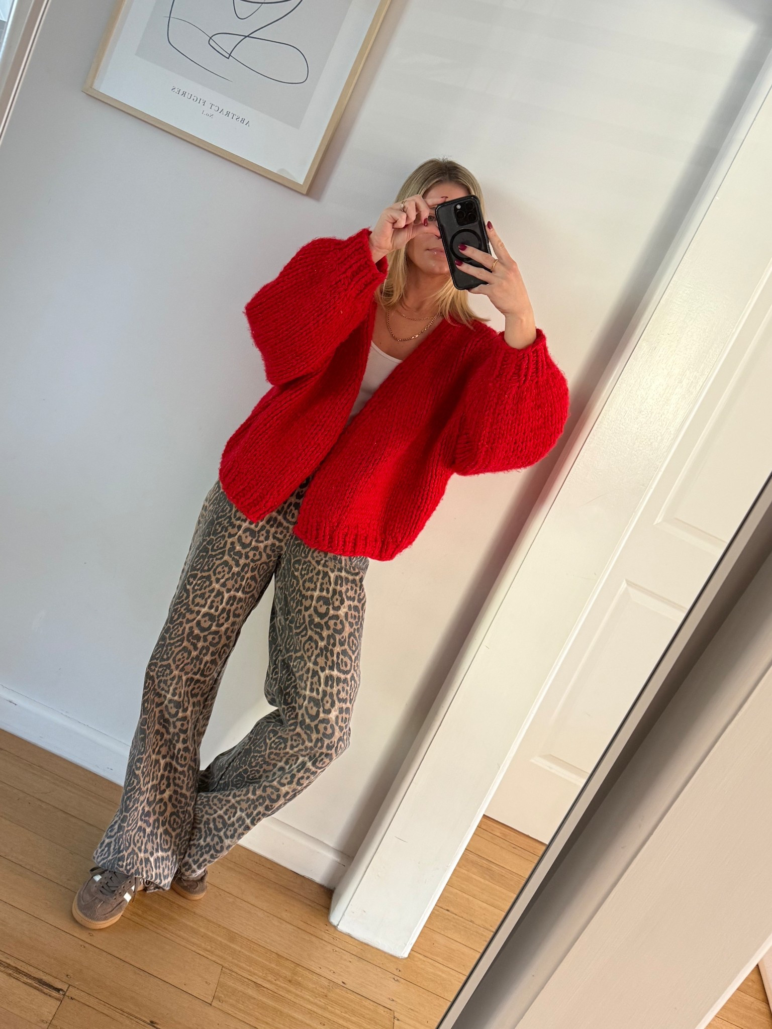 Wearing size 6 jeans 
Extra small singlet 
S/M cardi 

#LTKaustralia #LTKfamily #LTKspring
