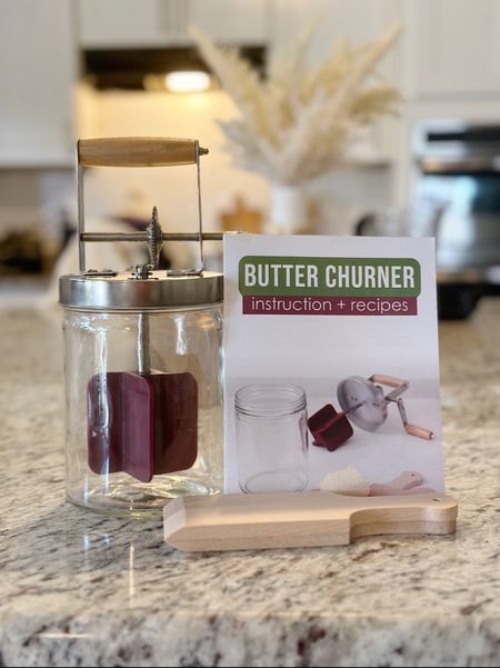The best & easiest butter churner! Takes 15 mins and you have fresh, homemade butter! #amazon

#LTKFind #LTKfit #LTKhome