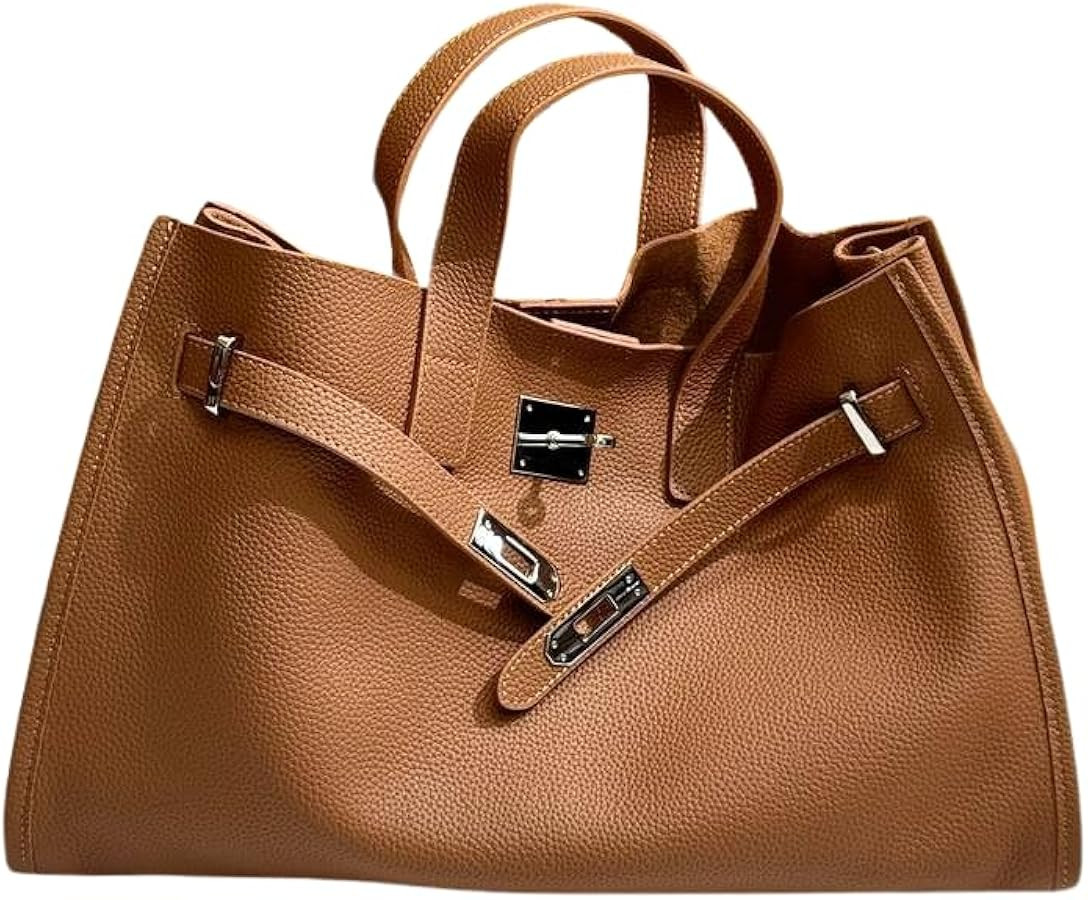 Urban Luxe — Genuine Leather Power Tote. Women’s shoulder bag | Amazon (US)