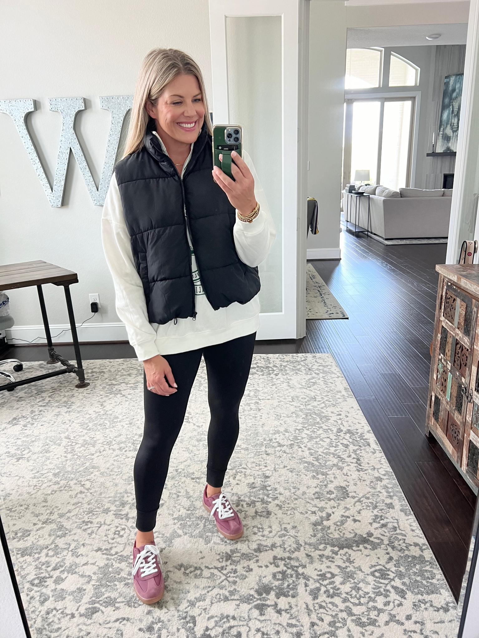 @Walmart has so many great fall fashion items! This puffer vest is perfect for all the fall sports. I did size up one size in it. #walmartpartner #walmartfashion

#LTKMidsize #LTKActive #LTKU