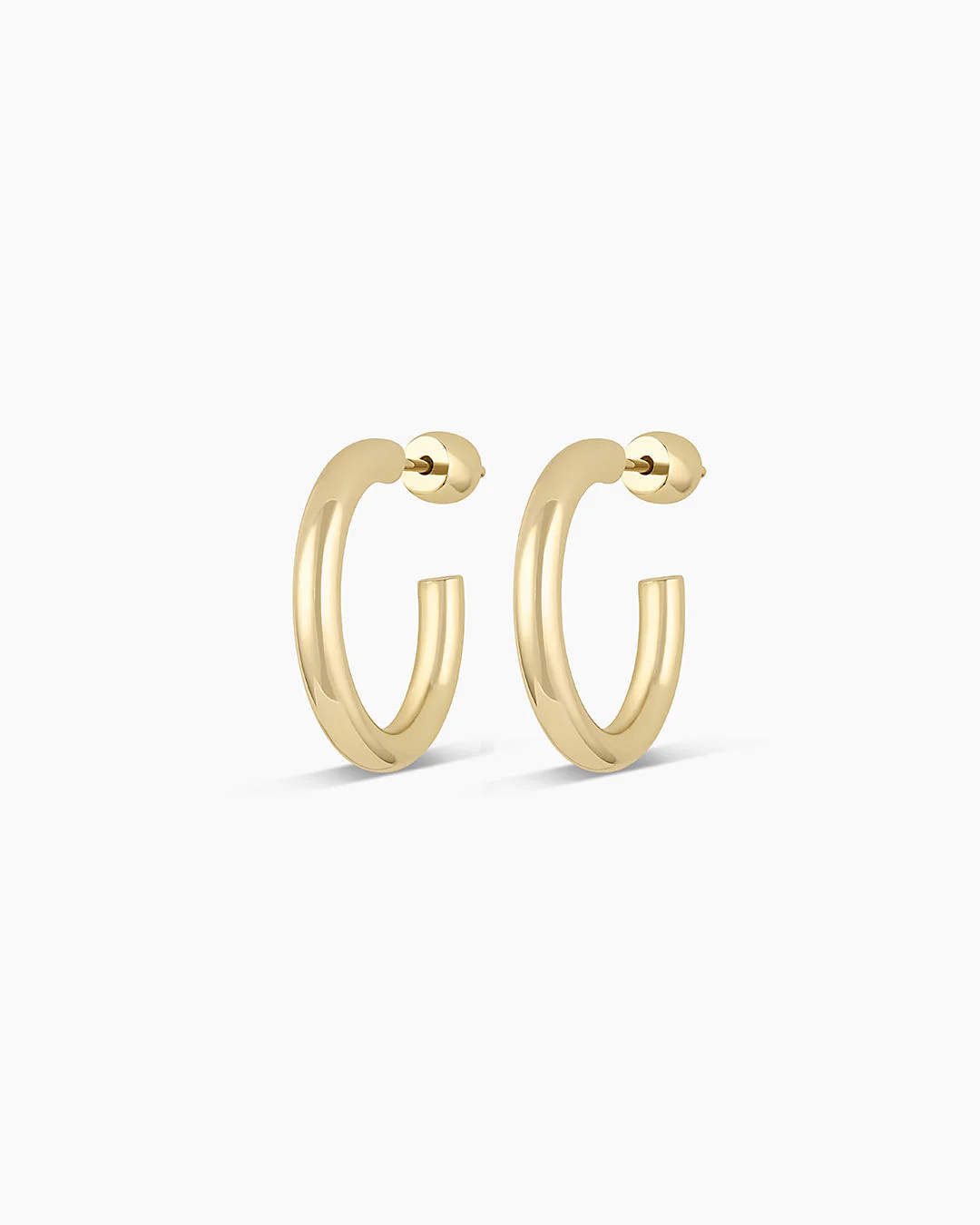 14k Gold Carter Hoops | Gorjana