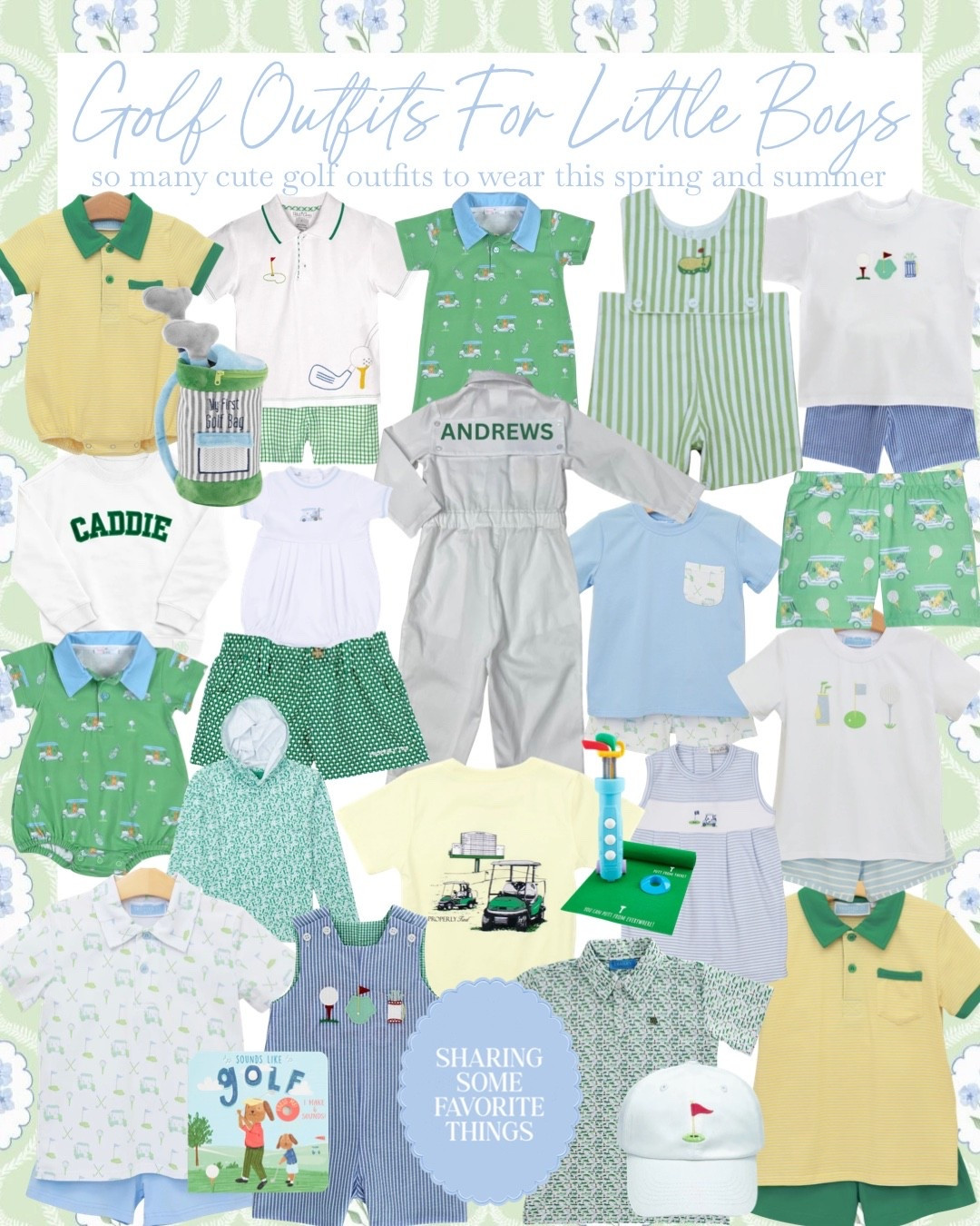 Today (3/30) only, there’s a 25% off SITEWIDE sale on orders over $100 with code: BUNNY 🐰

So many cute golf outfits for boys and girls this season and they are perfect for spring and summer… especially with golf season and Masters week right around the corner ⛳️🌸🩵☀️

These are the kinds of outfits that look so cute for the course, family outings, church, or just a sunny day outside ☀️

I rounded up some of the cutest options that are perfect for Masters parties, golf tournaments, and all the warm weather days ahead for your little ones to look adorable all spring and summer🌷

If you see one you love, grab it fast because the cutest styles are already selling out quickly as Masters week approaches✨

#golfstyle #golf #golffer #golfing #golfseason #golfoutfit #pga #masters #themasters #augusta #littleboystyle #mastersstyle #kidsgolf #boysfashion #boystyle #boyoutfits #toddlerstyle #babystyle #babyboy #littleboy #boys #spring #springstyle #persnicketyshop #southern #southernstyle #mastersweek #southernstyle #preppystyle #childrensboutique 

#LTKBaby #LTKSaleAlert #LTKKids