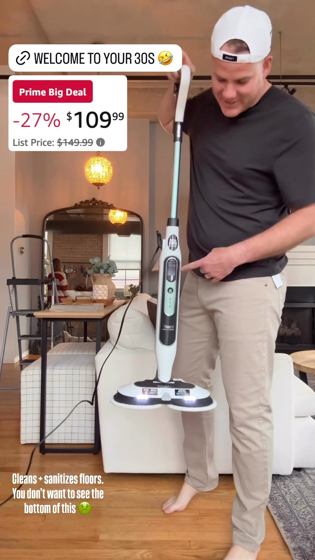 An absolute must in our house! Cleans + sanitizes the floors. We track in so much dirt and gunk from the Chicago streets. Currently $40 off for prime day 

#LTKSaleAlert #LTKHome