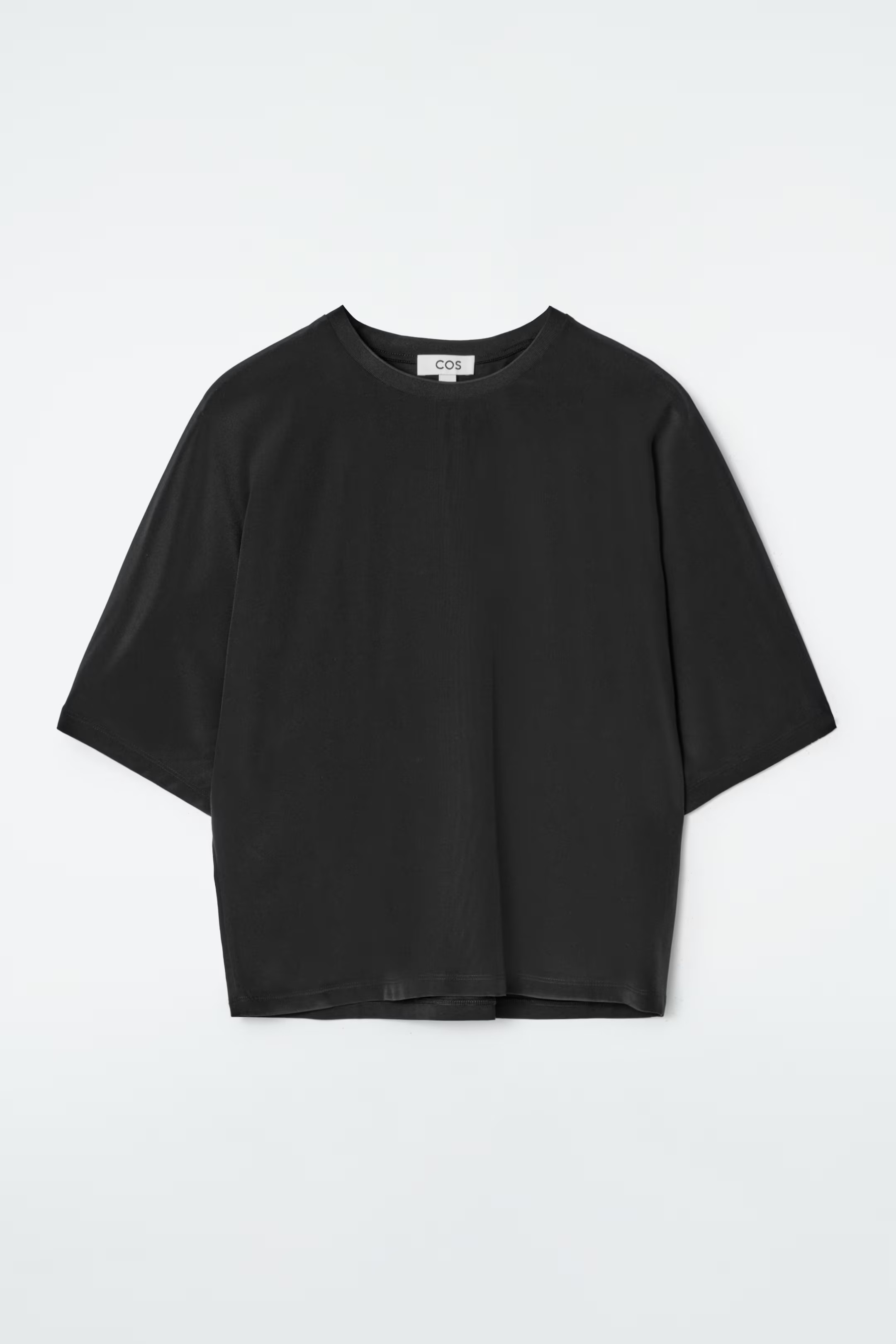 BATWING-SLEEVE PANELLED SILK T-SHIRT | H&M (UK, MY, IN, SG, PH, TW, HK)