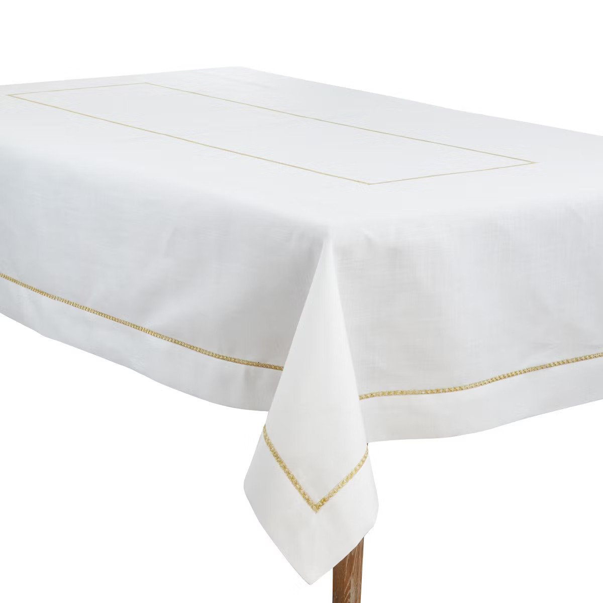 Saro Lifestyle Embroidered Border Design Tablecloth | Target