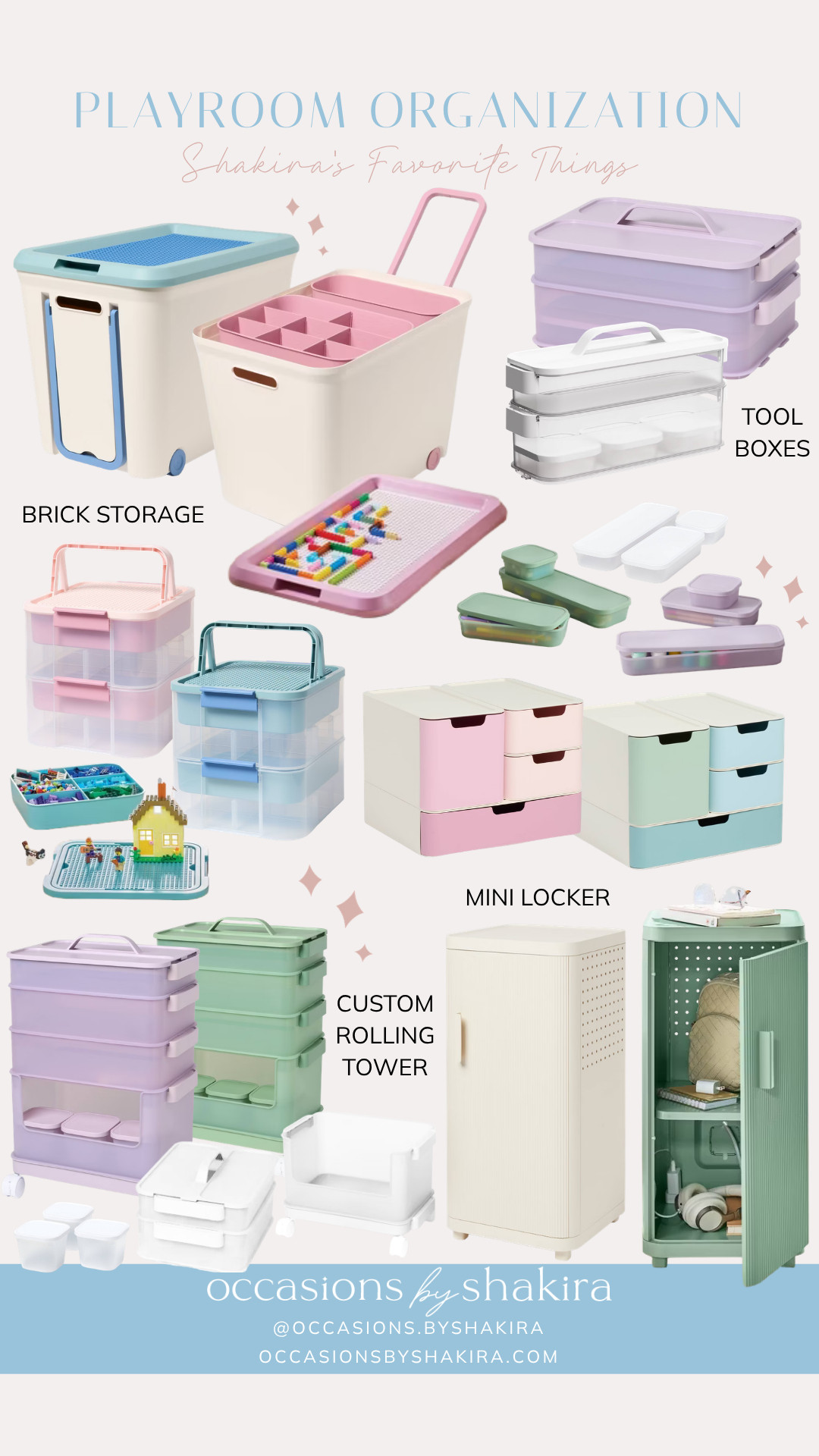 The cutest storage options for playroom organization.

#LTKmomlife #LTKHome #LTKKids