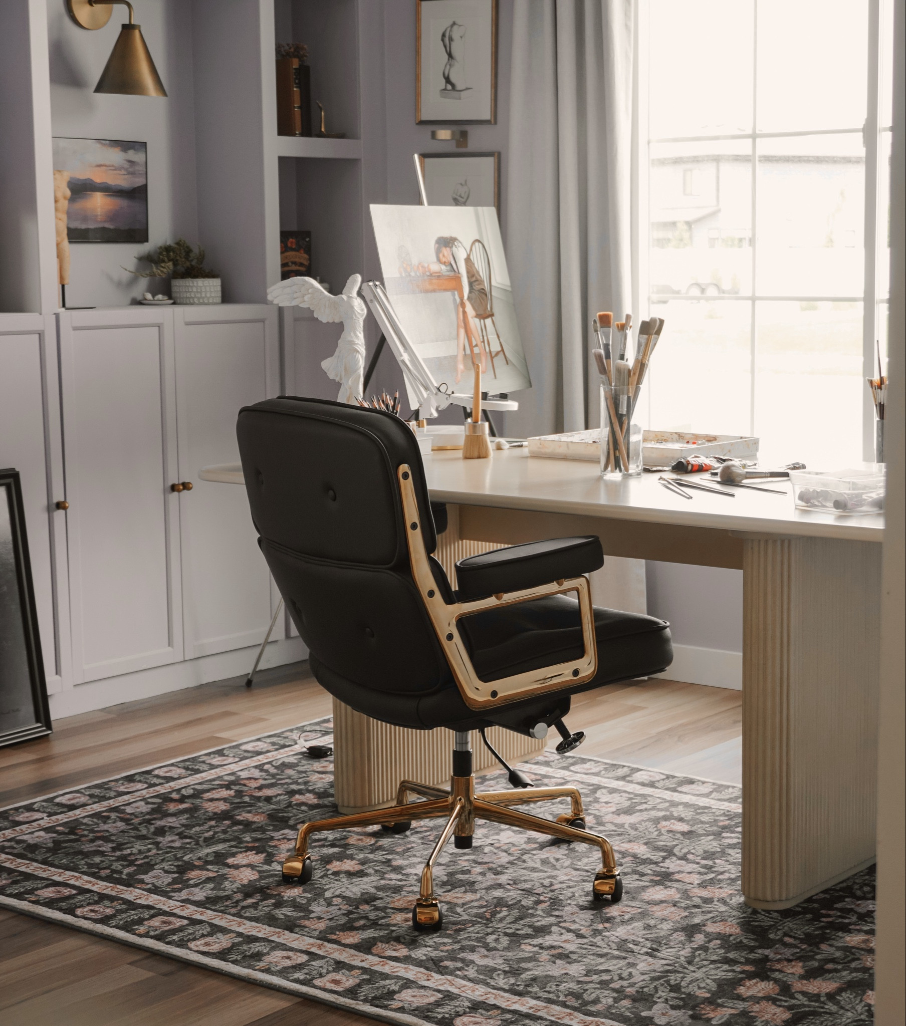 Some stills from one of my new favorite cozy spots!  

@manhattan.home.design is having a furniture sale for the 4th of July! 15% off all orders! 🤍 my office chair from them is so high quality and so comfy! I absolutely LOVE it  

#ad #mhdny_us #hashtag  #officechair 



#LTKItBag #LTKHome