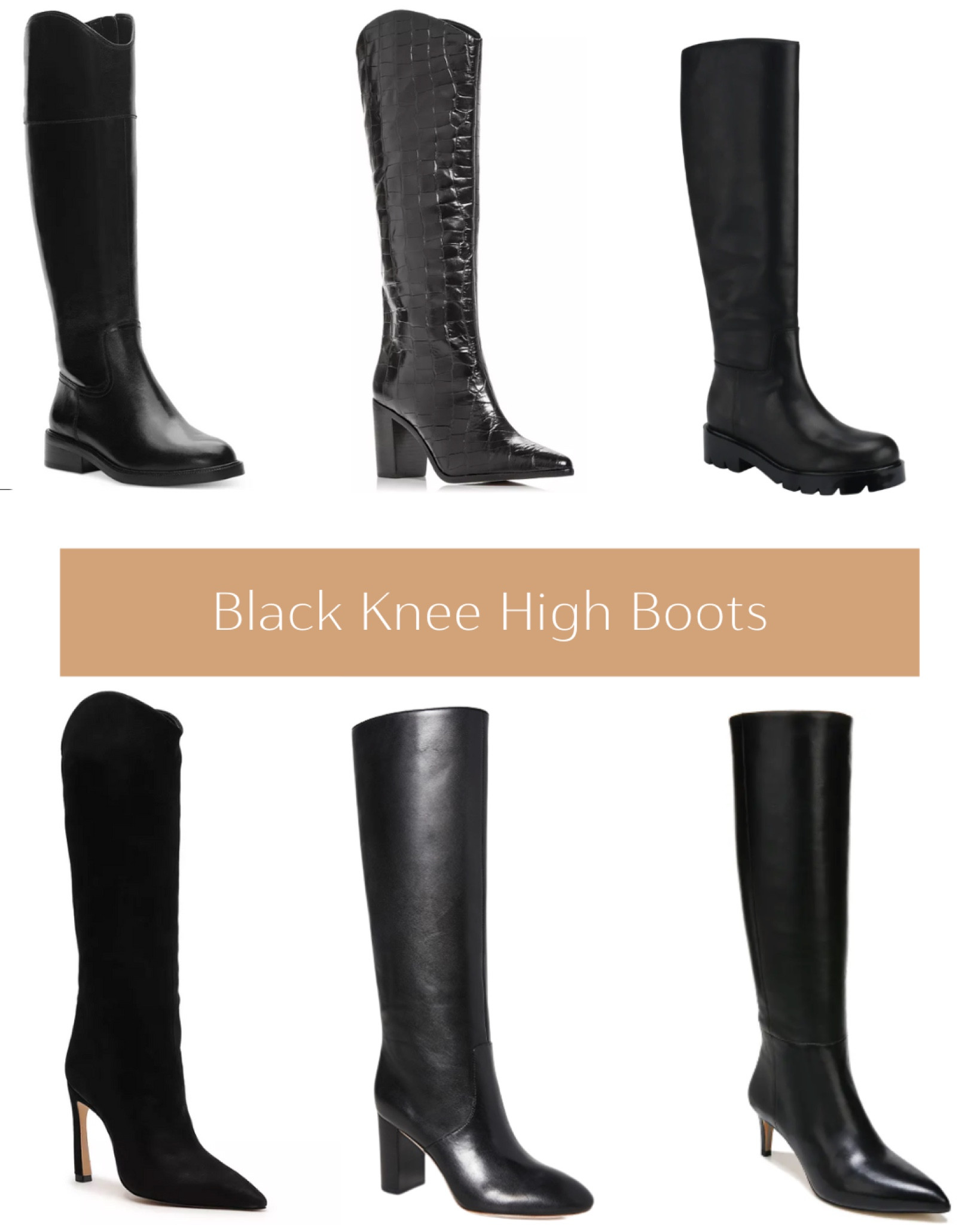 Black knee high boots. Black ridding boots. Black lug sole boots 

#LTKstyletip #LTKshoecrush #LTKSeasonal
