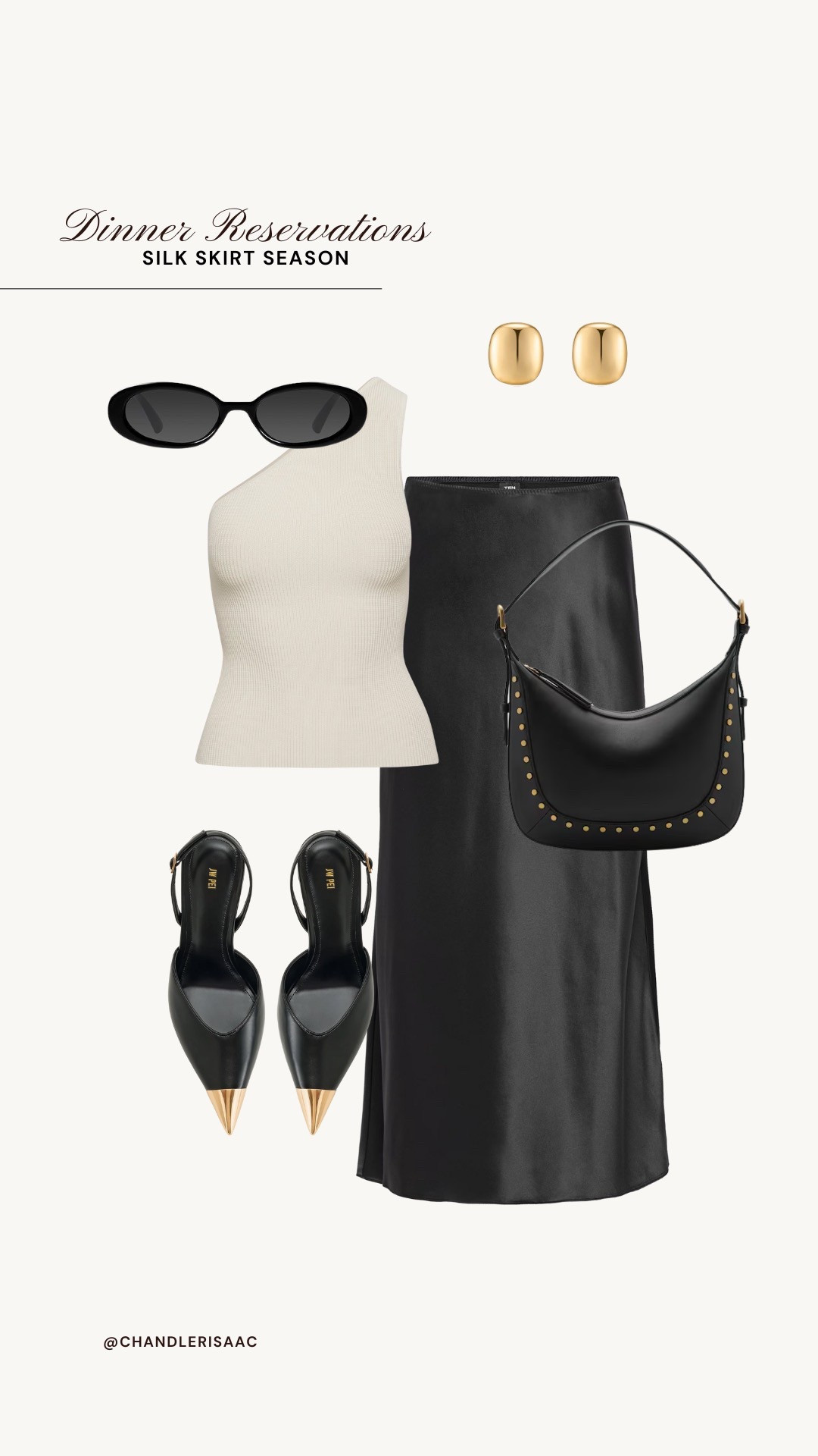 Dinner outfit for spring and summer! 

summer l spring l outfit l skirt 