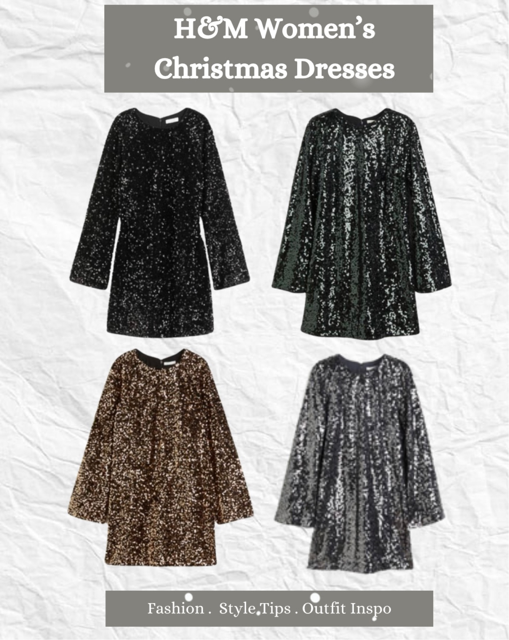 H&M Christmas Dresses ✨ 

#christmasoutfit #christmasdress #dress #sparklydress #sparkles #christmaspartyideas #christmaspartyoutfit #h&m #h&mfinds #fashion #winterfashion #winterfashionoutfits2023 

#LTKU #LTKSeasonal #LTKHoliday