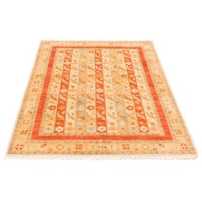 One-of-a-Kind 5'7" X 7'9" Area Rug in Ivory, Red | Wayfair North America