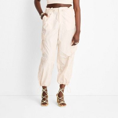 Women's Utility Nylon Joggers - Future Collective™ with Alani Noelle | Target