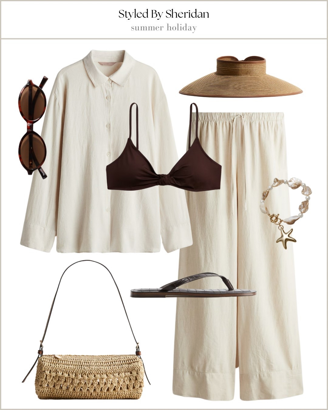 Summer holiday outfit idea ☀️

#LTKstyletip #LTKsummer #LTKswimwear