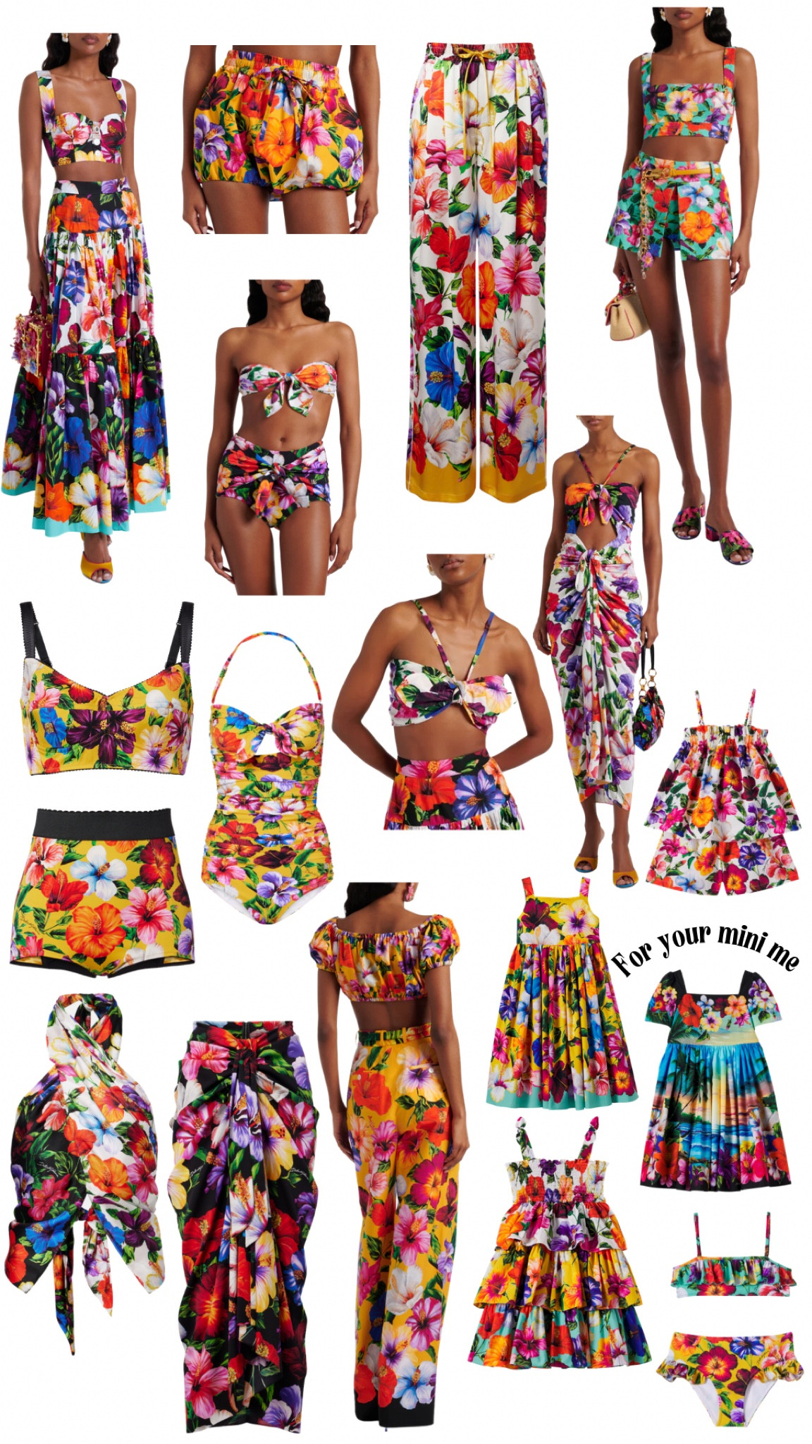 Its going to be a colorful summer ☀️👙
And there’s a matching set for your mini me 

#LTKTravel #LTKSwim #LTKootd