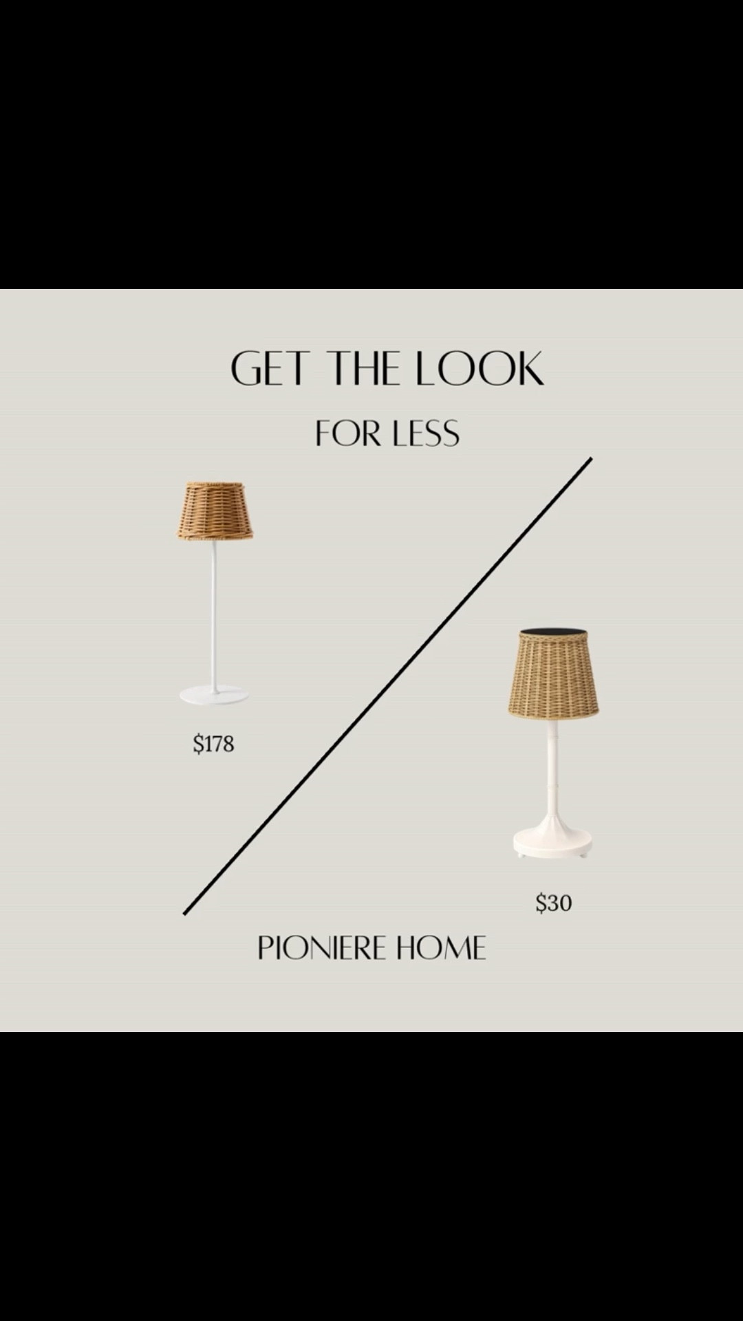 Get the look for less outdoor table lamp. Outdoor table lamp with woven shade, Serena and Lily dupe, cordless lamp, outdoor decor #lightingdupe

#LTKSeasonal #LTKSaleAlert #LTKHome