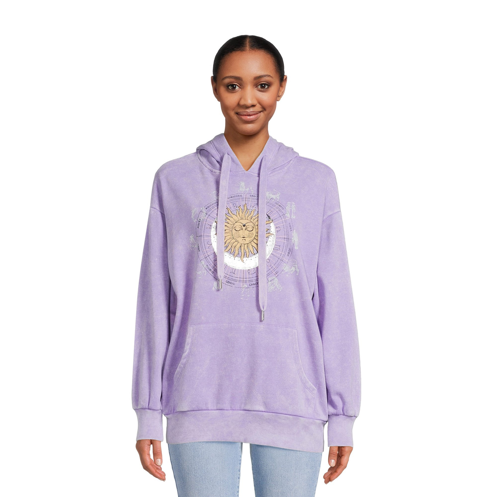 No Boundaries Juniors’ Graphic Hoodie, Sizes XS-XXXL | Walmart (US)