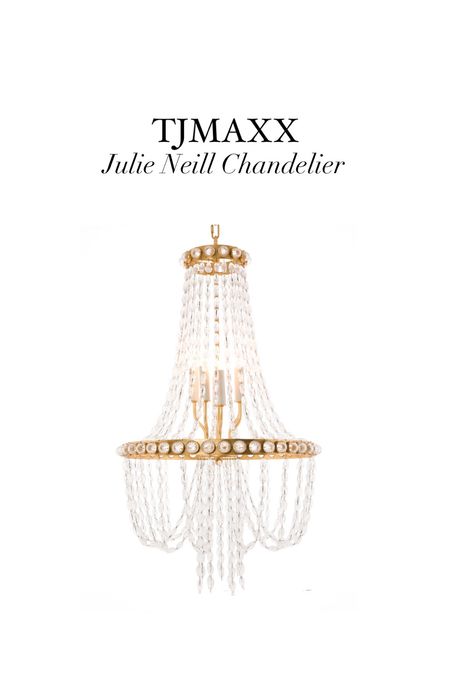 Gorgeous Julie Neill designer chandelier at tjmaxx! 

#LTKSaleAlert #LTKFindsUnder50 #LTKHome