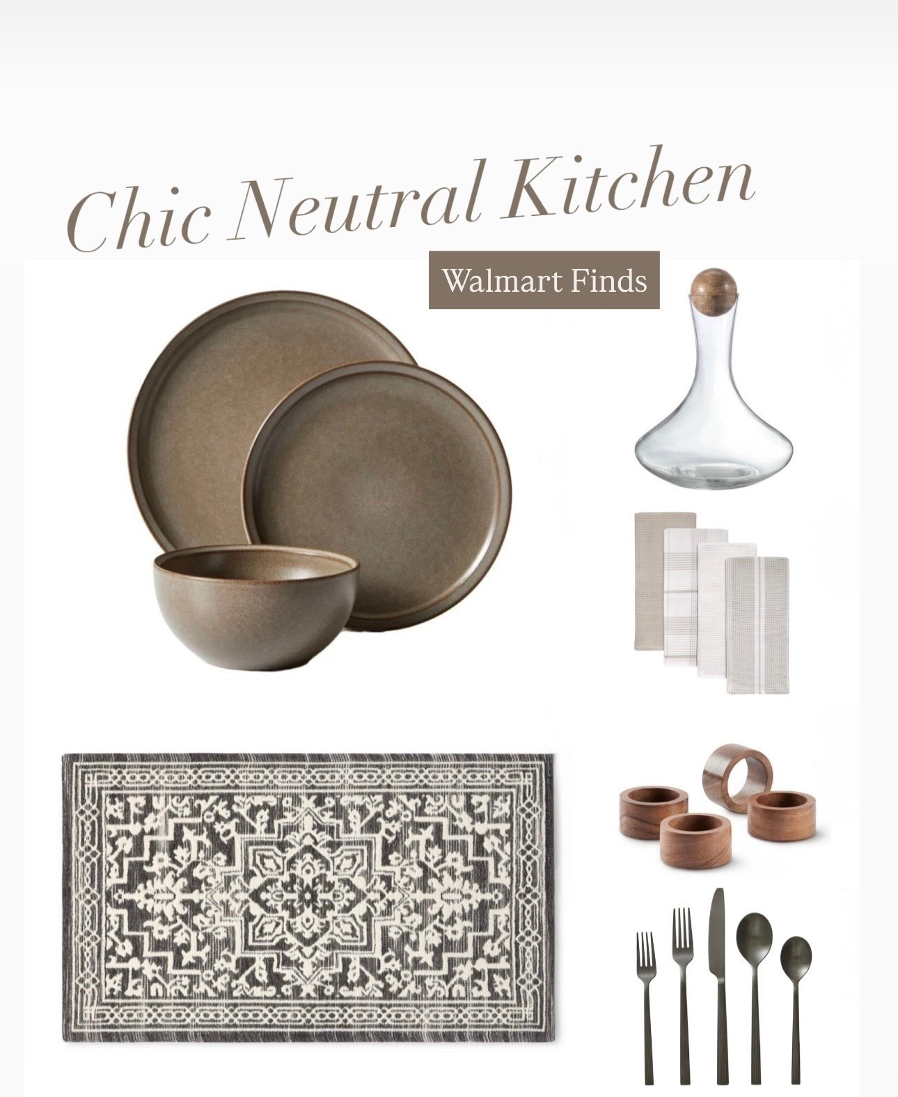 Cute and neutral kitchen decor that’s very affordable! 

#LTKmomlife #LTKSeasonal #LTKHome