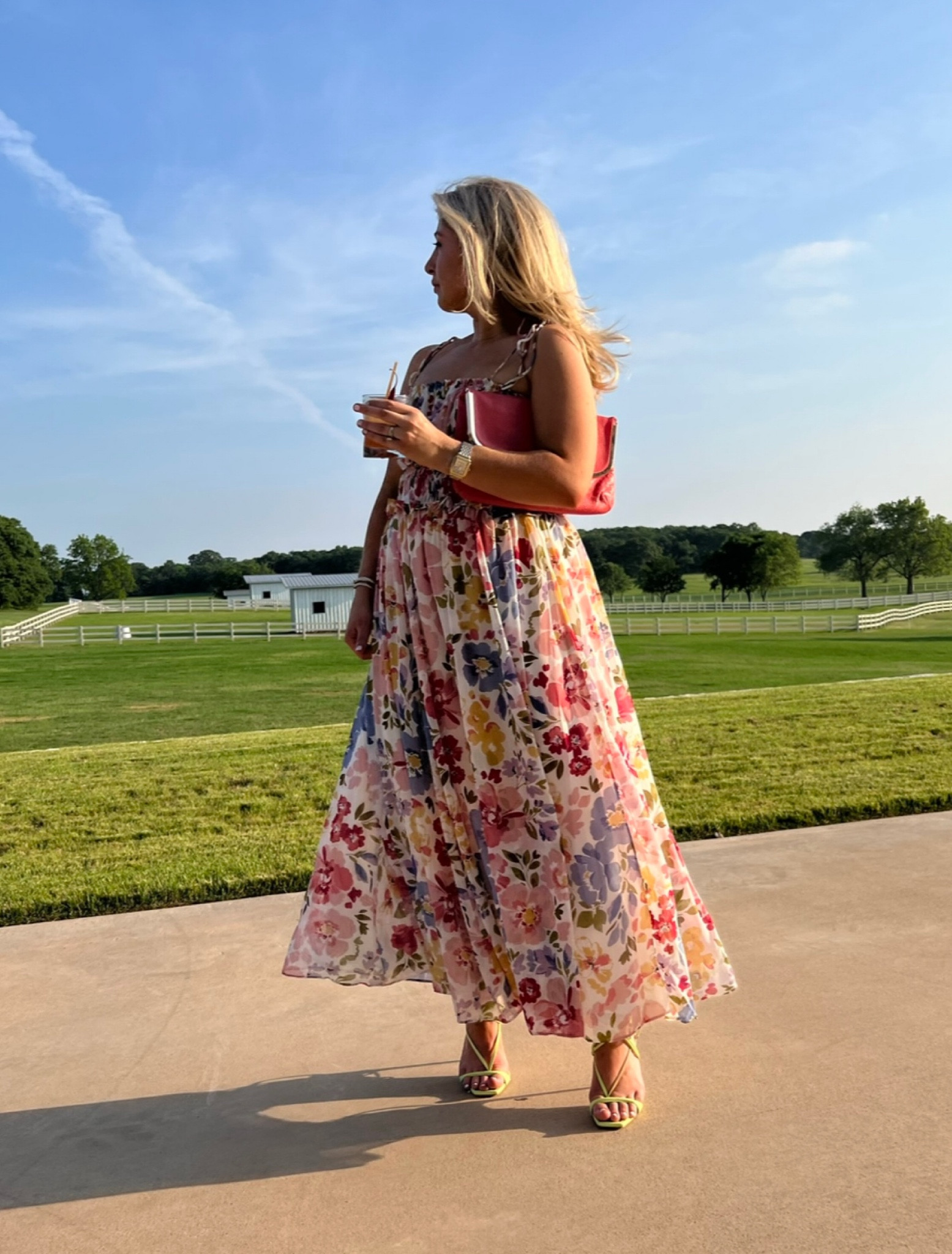 Floral dress for wedding guest dress on sale under $100 

#LTKunder100 #LTKsalealert #LTKwedding