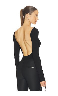 ALL THE WAYS Celine Bodysuit in Black from Revolve.com | Revolve Clothing (Global)
