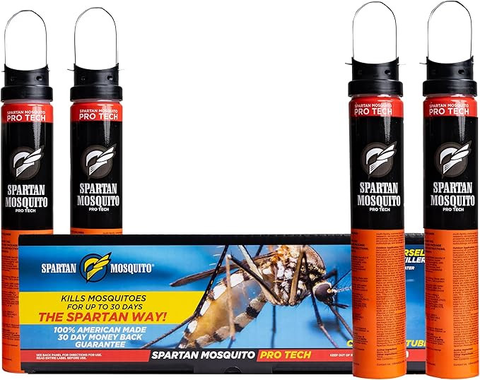 Spartan Mosquito Pro Tech - 1 Acre Pack 4 Tubes (2 Boxes) 100% American Made | Amazon (US)