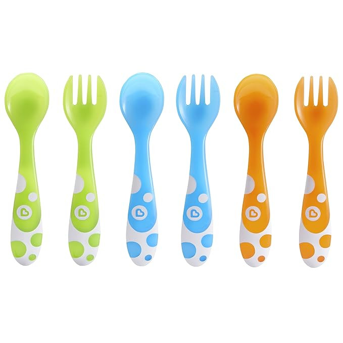 Munchkin 6 Piece Fork and Spoon Set | Amazon (US)