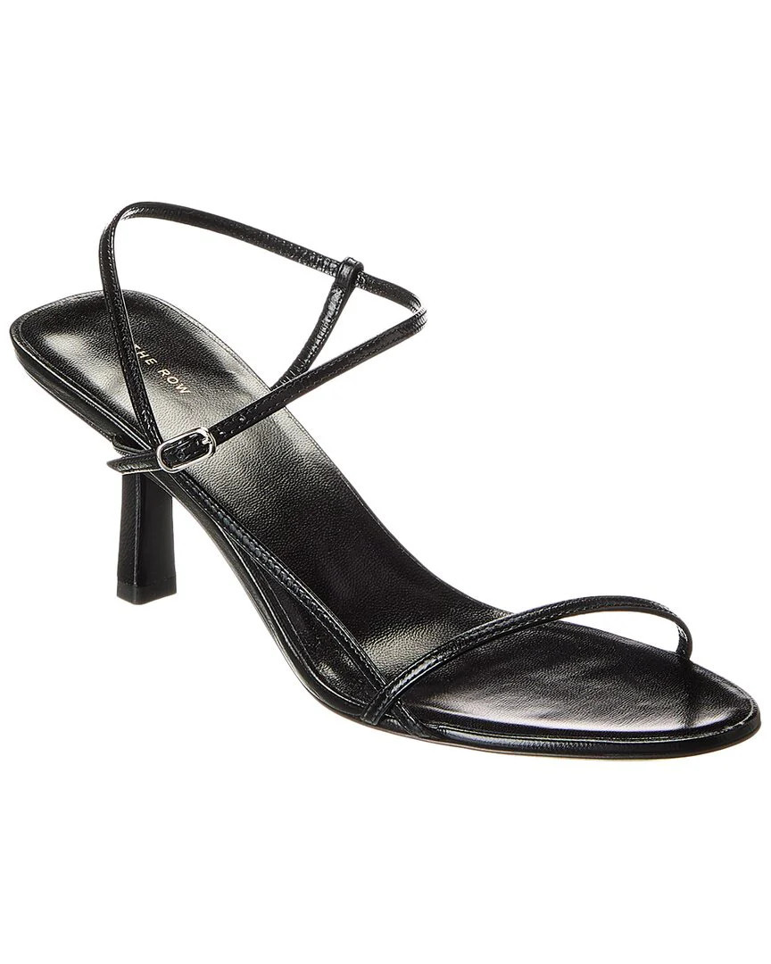 The Row Bare Leather Sandal | Shop Simon