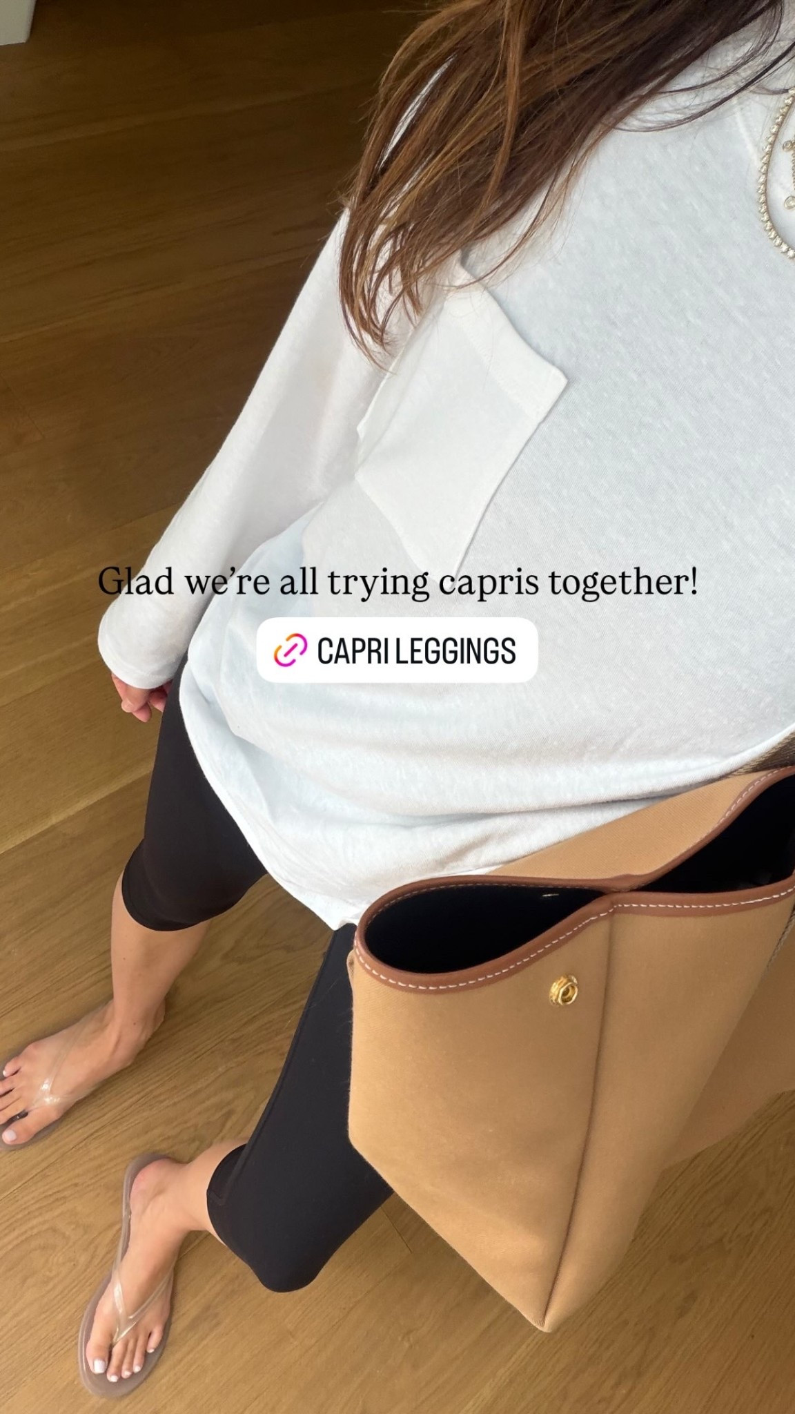 Glad we’re all trying capris together!