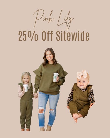 Mom and me outfits from Pink Lily | mom and baby outfits | LTKSale fall 2022 | fall outfits for baby

#LTKbaby #LTKsalealert #LTKSeasonal