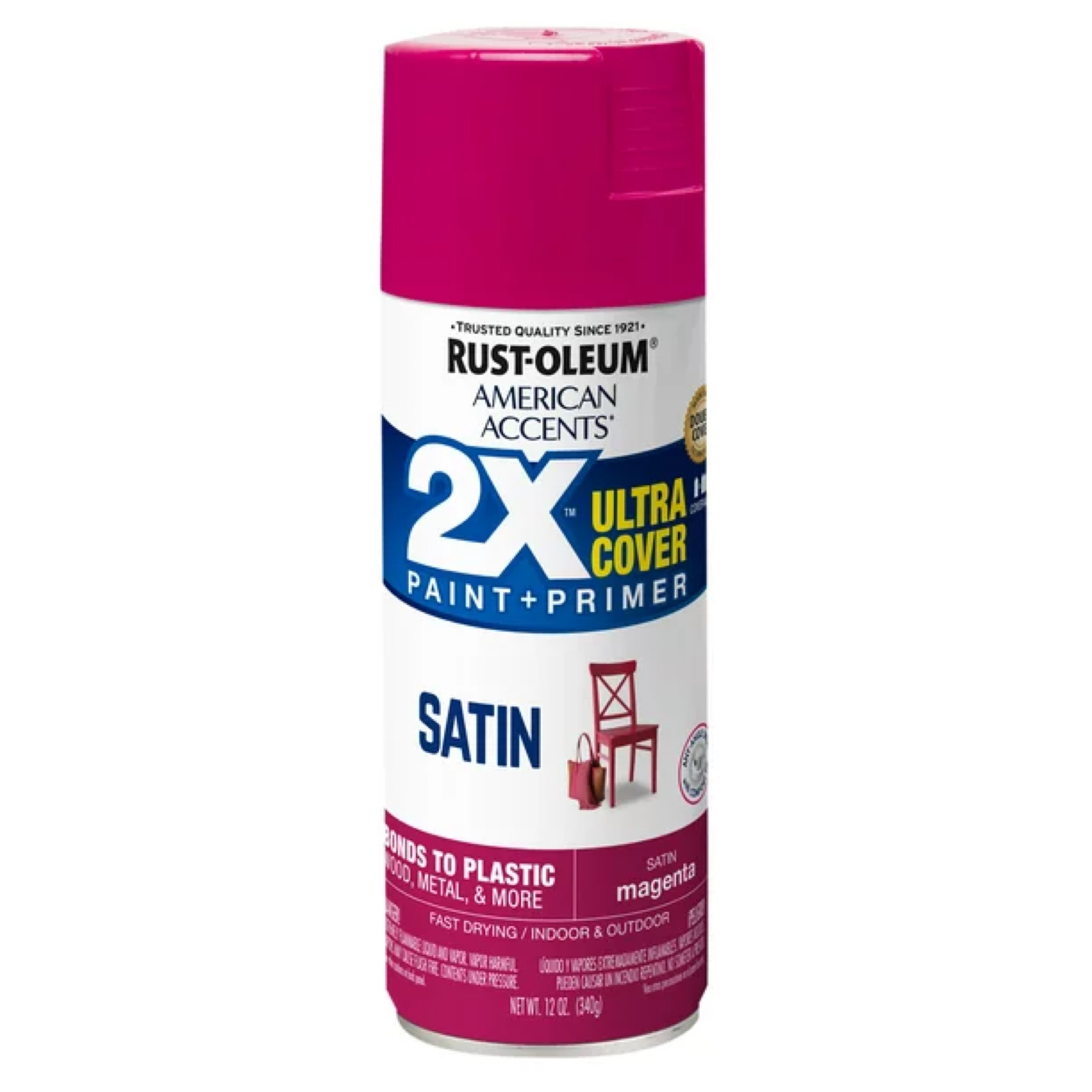 Rust-oleum Spray Paint, Magenta - The spray paint we use on our 2 gallon buckets!