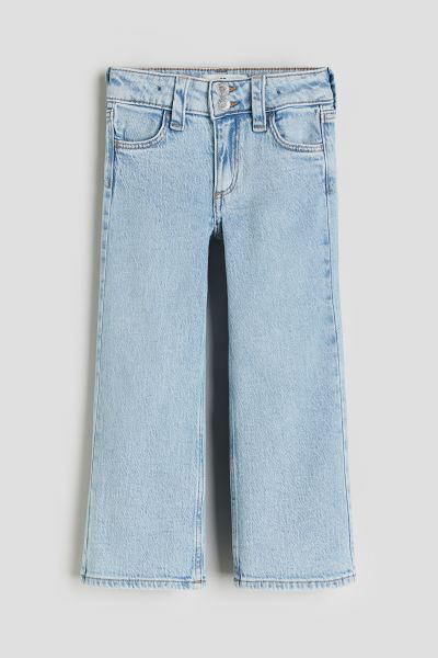 Wide Leg Jeans - Light denim blue - Kids | H&M US | H&M (US + CA)