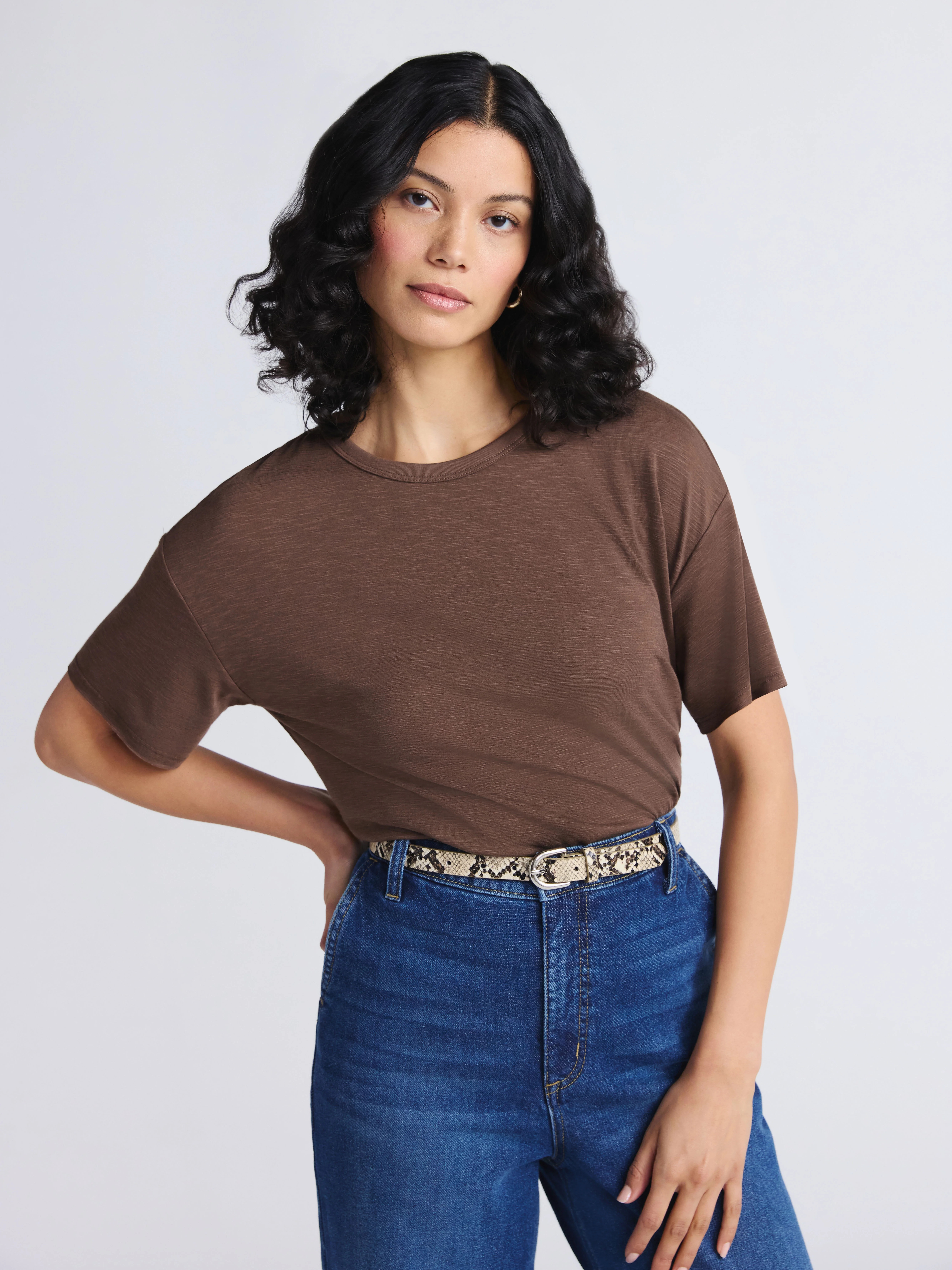 Sofia by Sofia Vergara Women's and Women's Plus Size Sofia Tee with Short Sleeves, Sizes XS-4X - ... | Walmart (US)