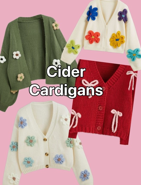 Fun cider cardigans

#LTKStyleTip #LTKFindsUnder50 #LTKSaleAlert