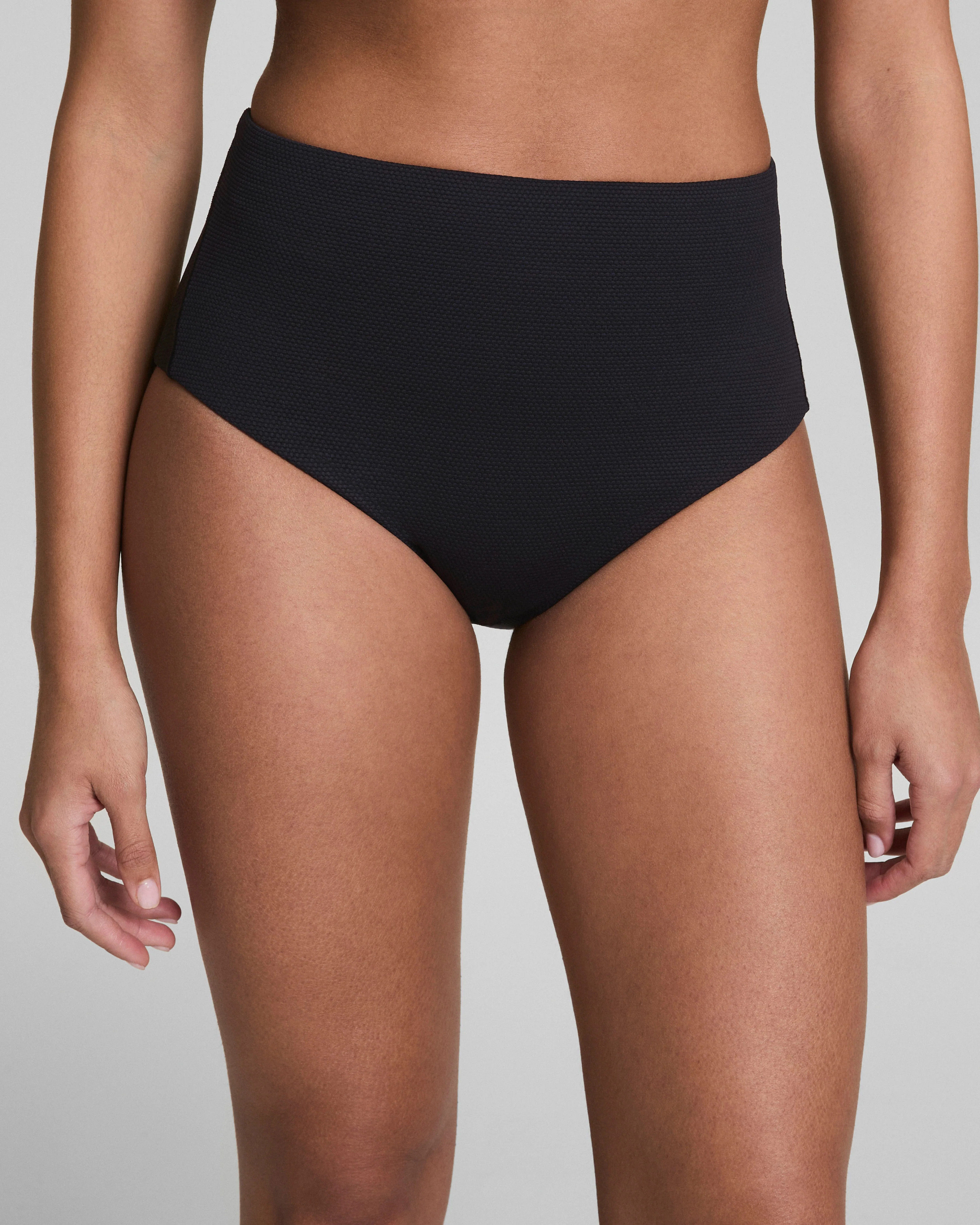 SPANXshape™ Swim Pique Hi-Rise Cheeky Bottom | Spanx