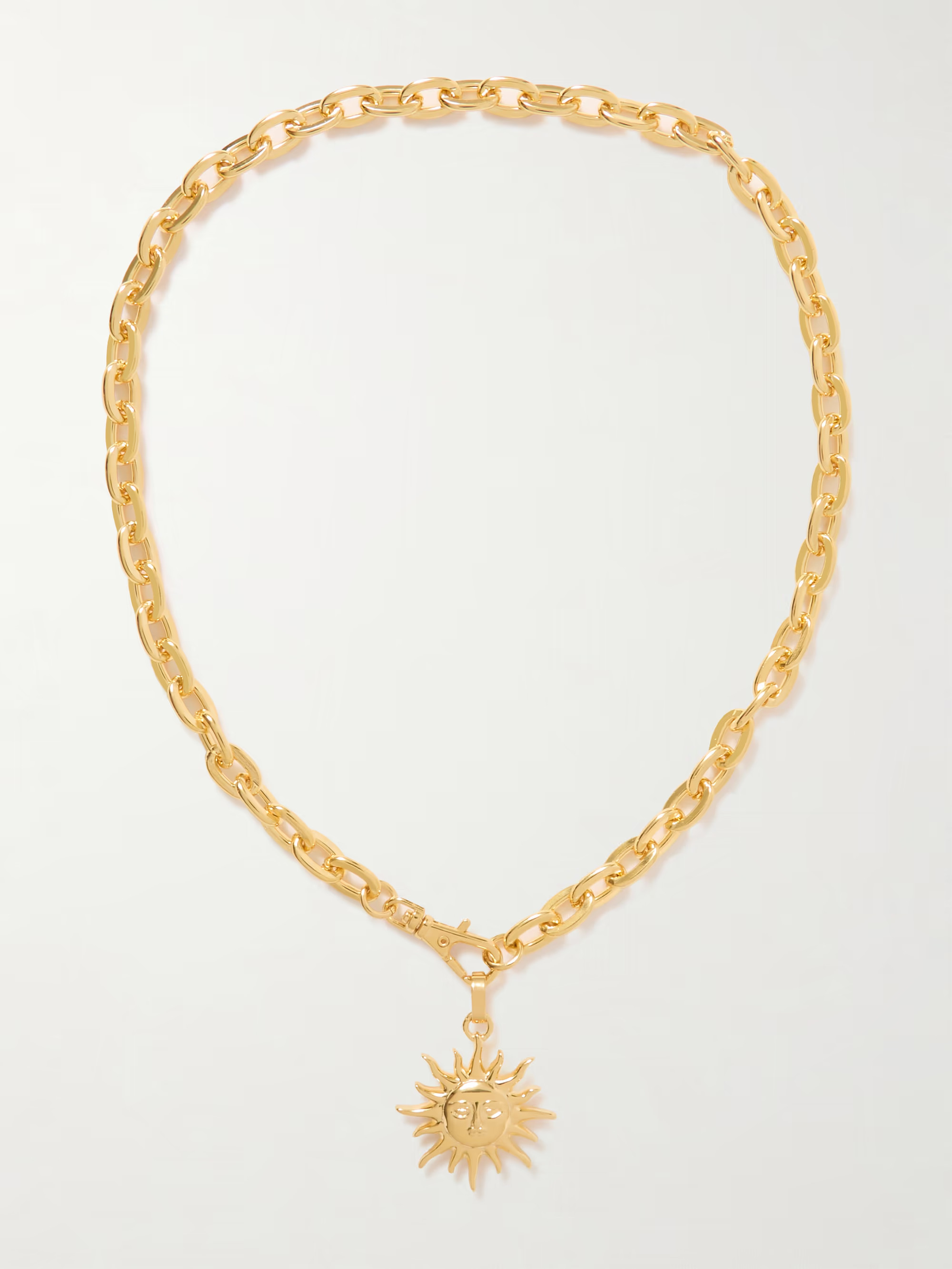 MARTHA CALVORadiance gold-plated necklace | NET-A-PORTER (UK & EU)