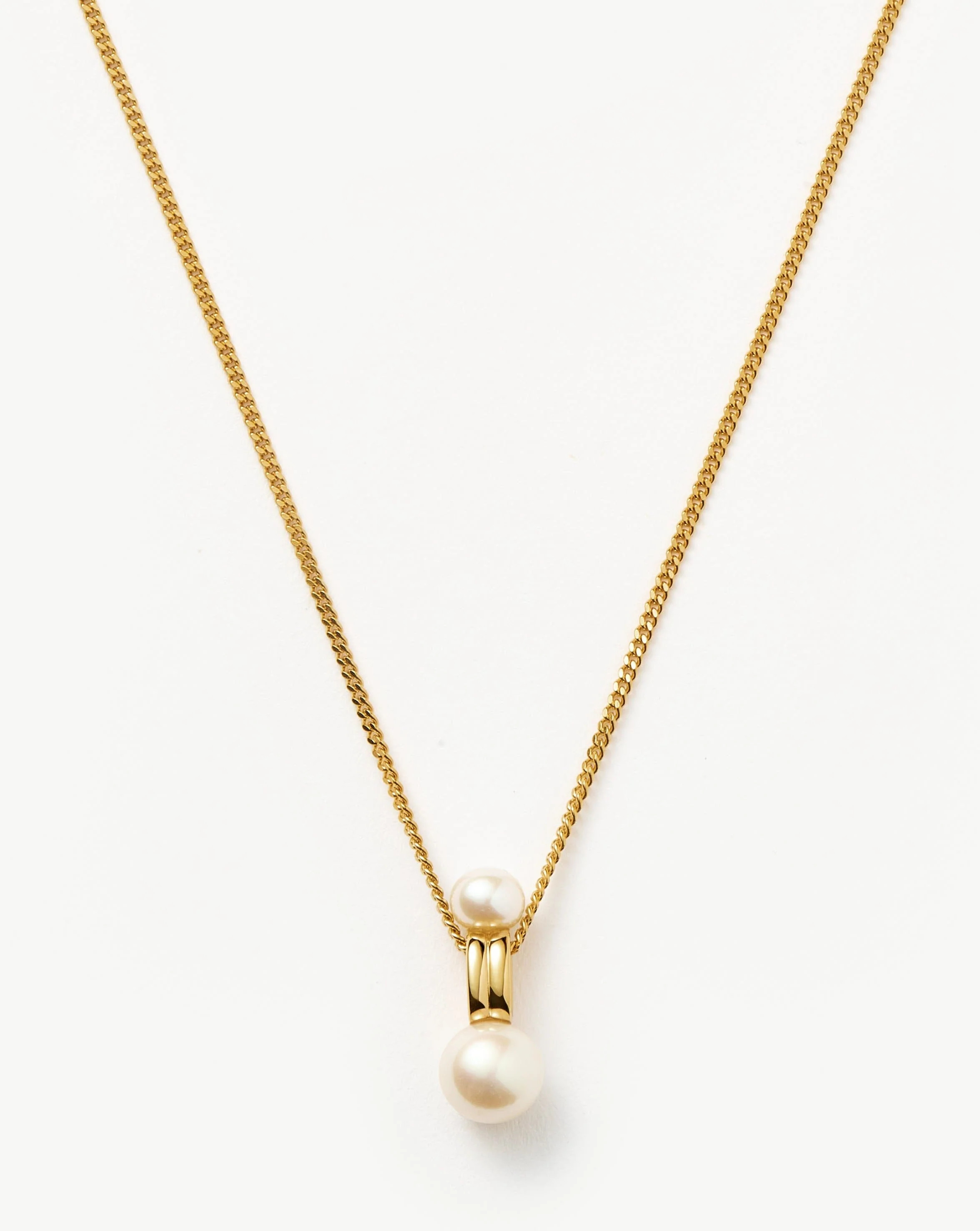 Pearl Ridge Pendant Chain Necklace | Missoma US