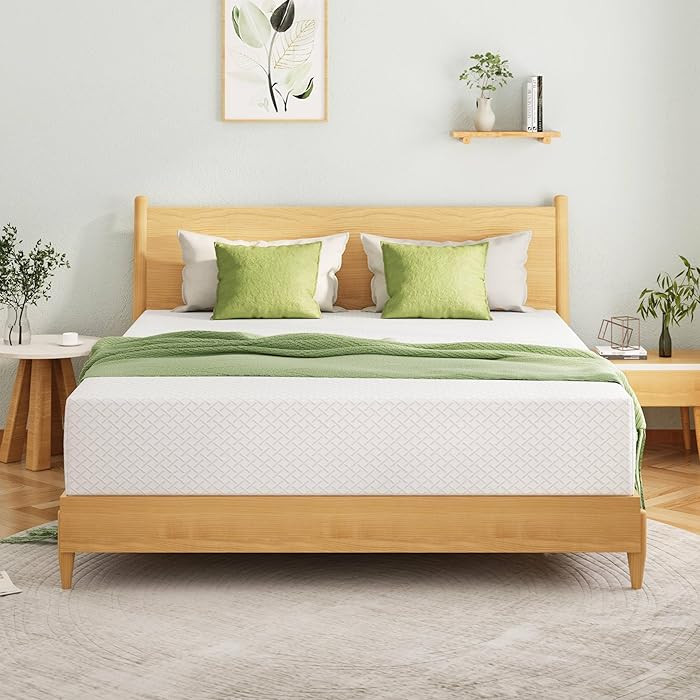 EGOHOME King Size Memory Foam Mattress, 12 Inch Bed Mattress in a Box with Cooling Green Tea Gel,... | Amazon (US)