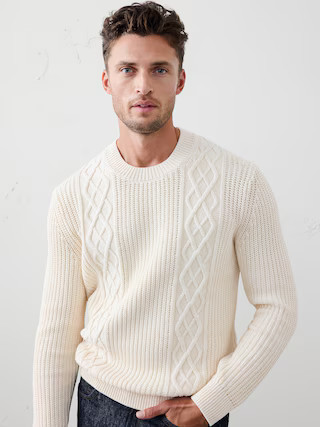 Cable Sweater | Banana Republic Factory