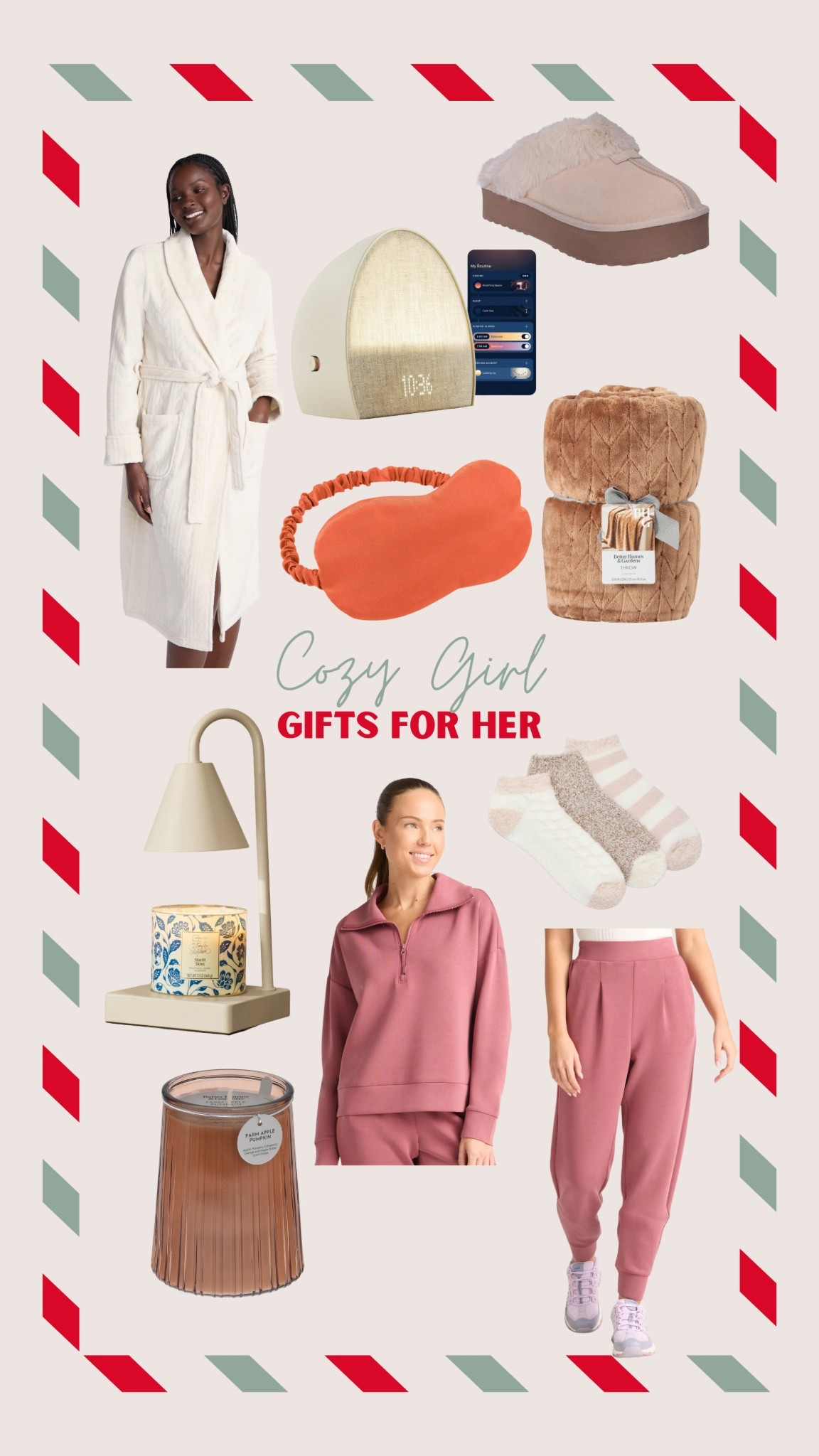 Cozy girl gift guide
•••
Gifts for her | cozy gift ideas | gift ideas for her | gift guide for her 

#LTKFindsUnder50 #LTKHoliday #LTKGiftGuide