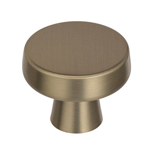 Amerock BP55270BBZ Blackrock Cabinet Knob, 1-5/16 Diameter Round, Golden Champagne | Amazon (US)