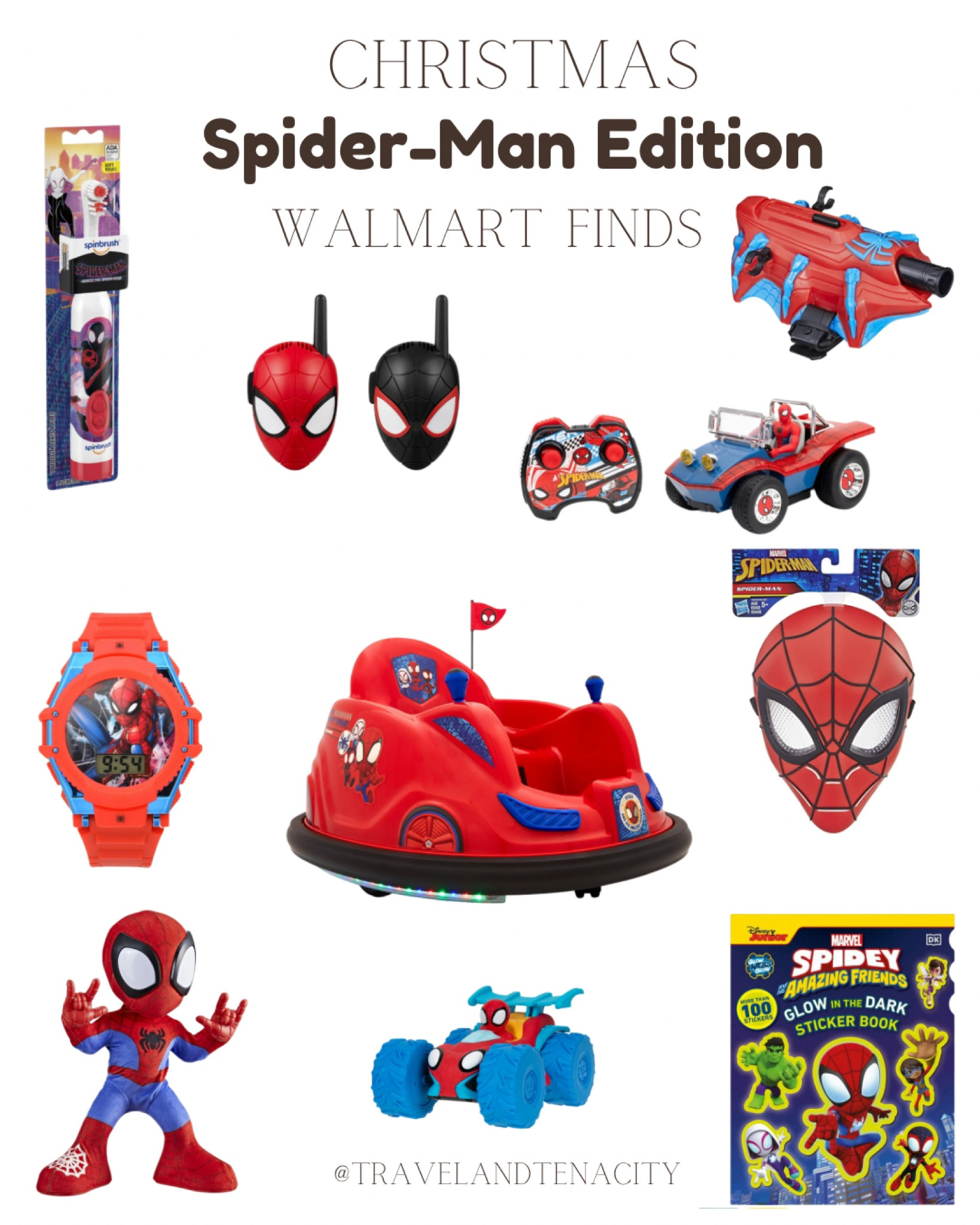 Walmart has some many great finds for the Spider-Man loving boys in your life! From a spider/man bumper car to rc cars and dancing Spider/Man #walmart #walmartfinds #blackfriday #kidschristmas #spiderman 

#LTKCyberWeek #LTKGiftGuide #LTKHoliday