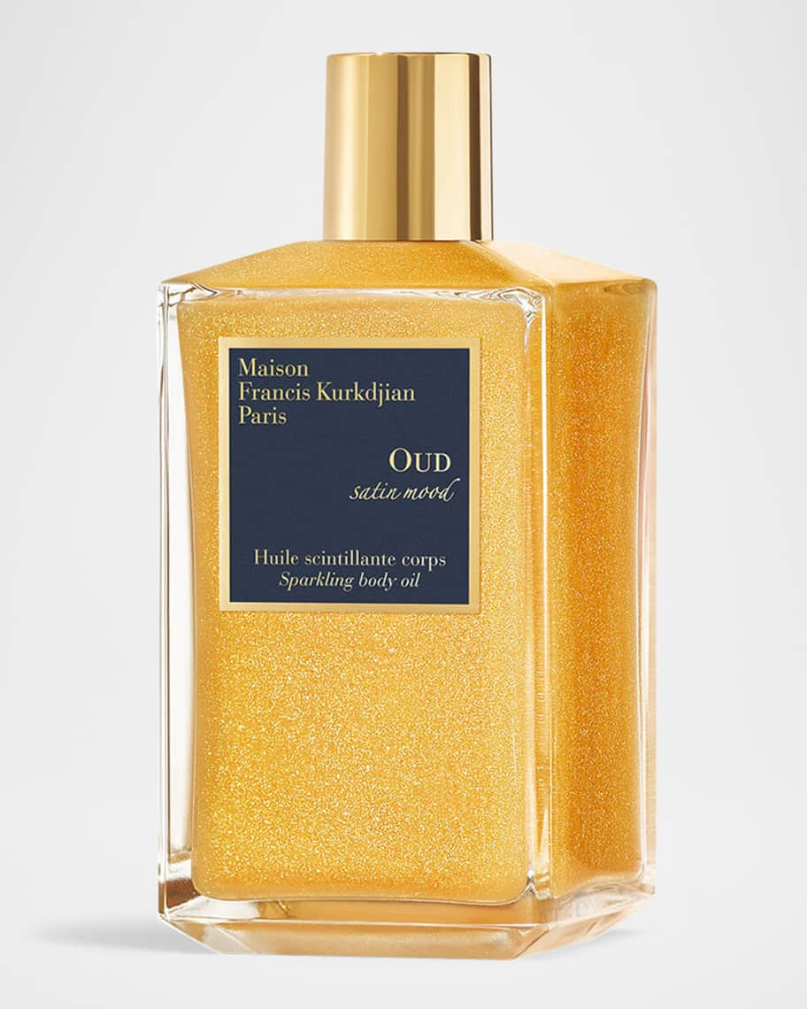 Maison Francis Kurkdjian OUD Satin Mood Scented Sparkling Body Oil, 6.7 oz. | Neiman Marcus