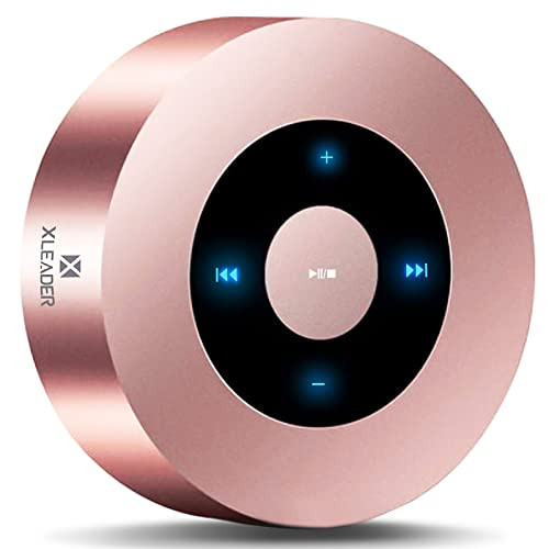 [ Smart Touch] Bluetooth Speaker XLeader SoundAngel A8 (3rd Gen) Premium Rose Gold 3D Mini Speaker w | Amazon (US)