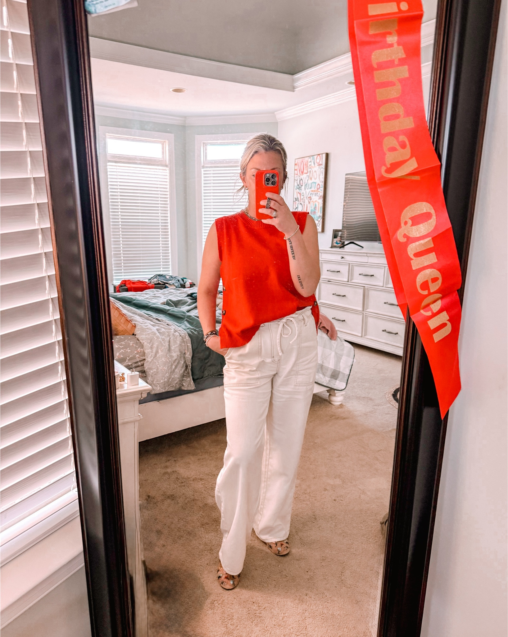 Spring OOTD 
Work outfit. Pull on pants. Abercrombie inspired from Walmart and Amazon. OOTD on a budget. Denim for Spring 

#LTKSpringSale #LTKmomlife #LTKgrwm